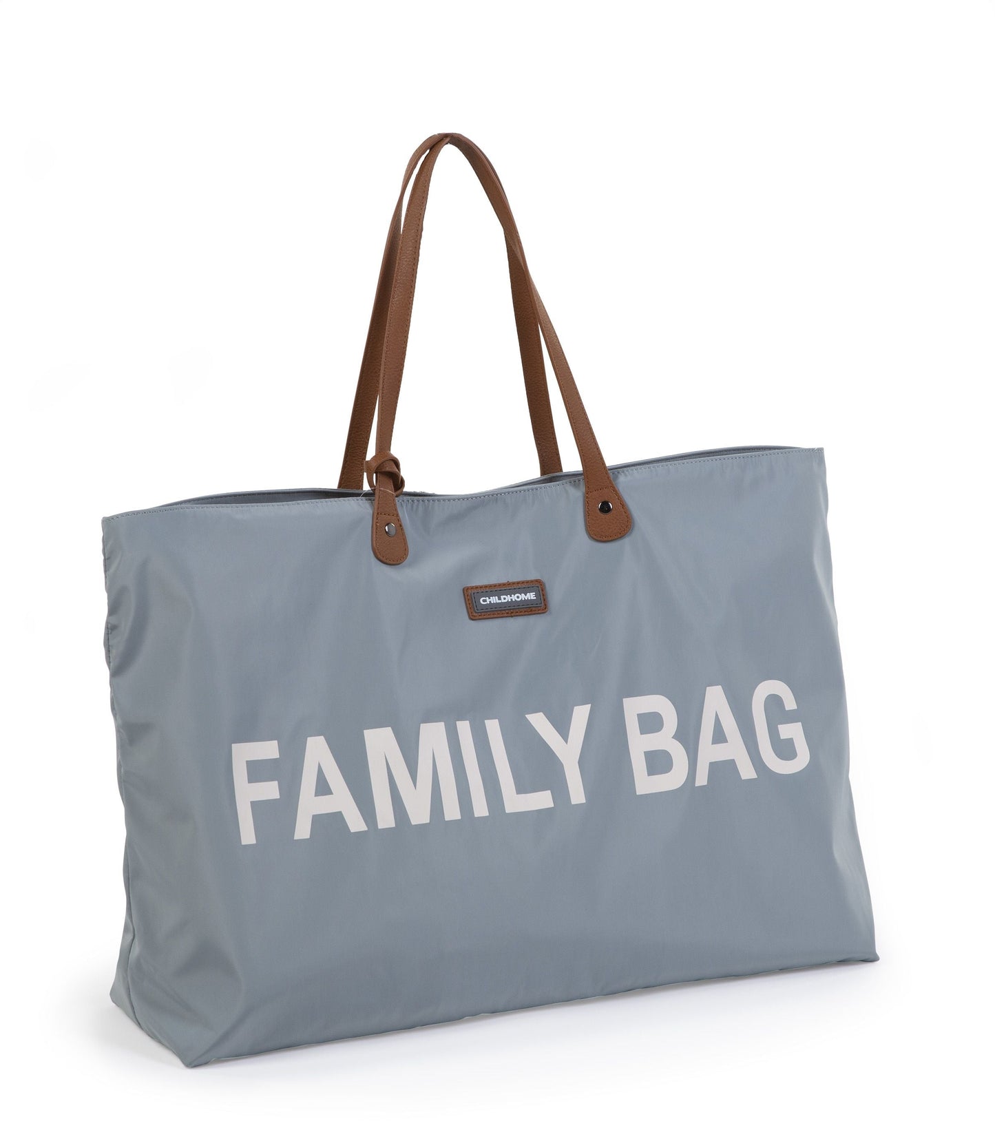 Effortlessly Stylish Grey Family Bag