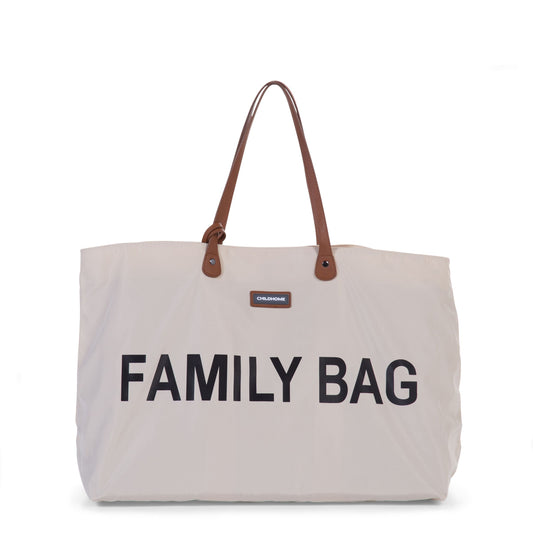 Serene & Stylish Off-White Family Bag