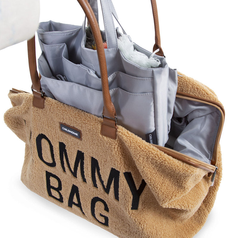 Cozy Teddy Comfort Mommy Bag