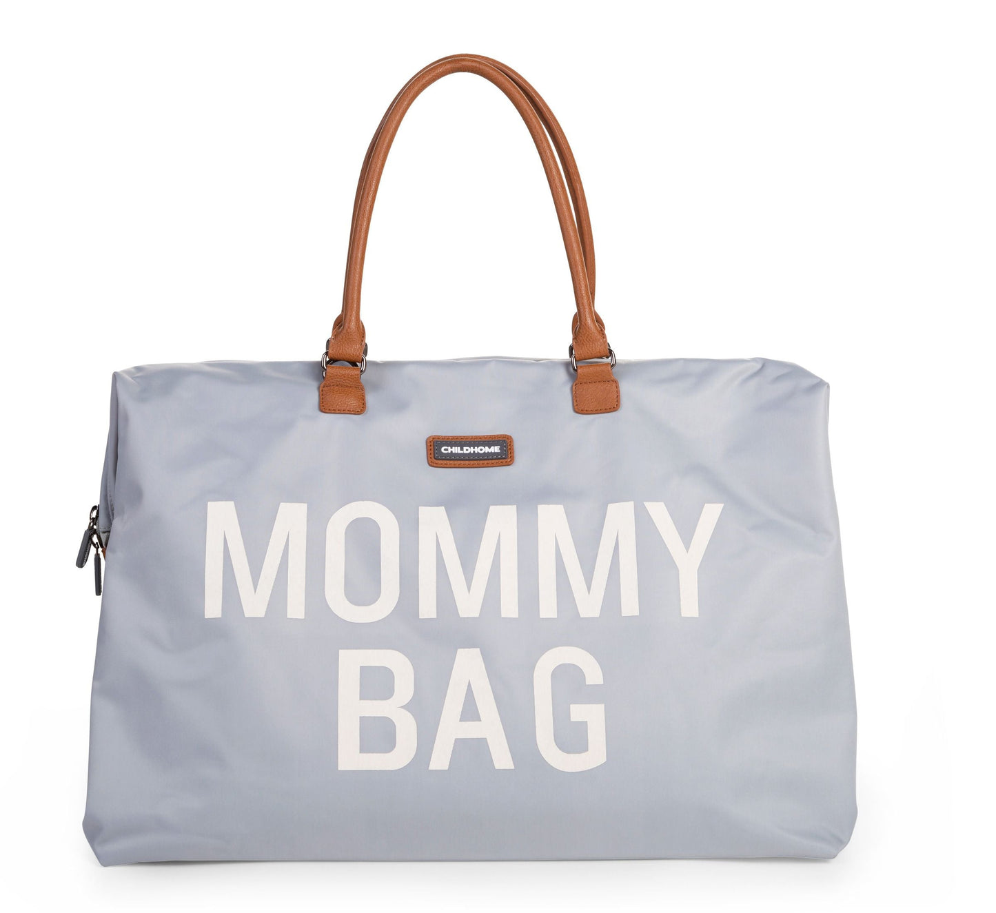 Effortlessly Stylish Grey Mommy Bag