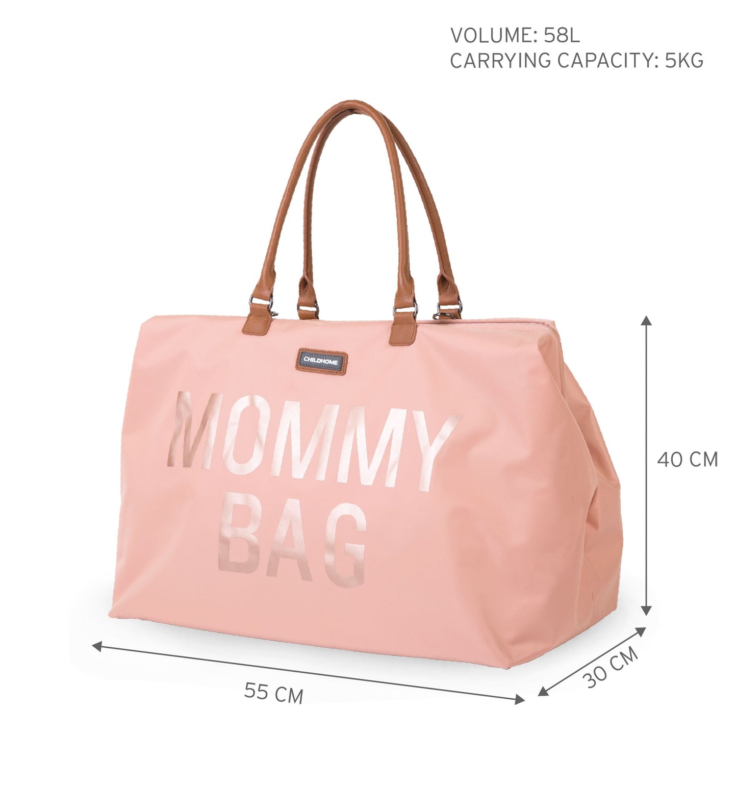 Joyful Pink Adventures Mommy Bag