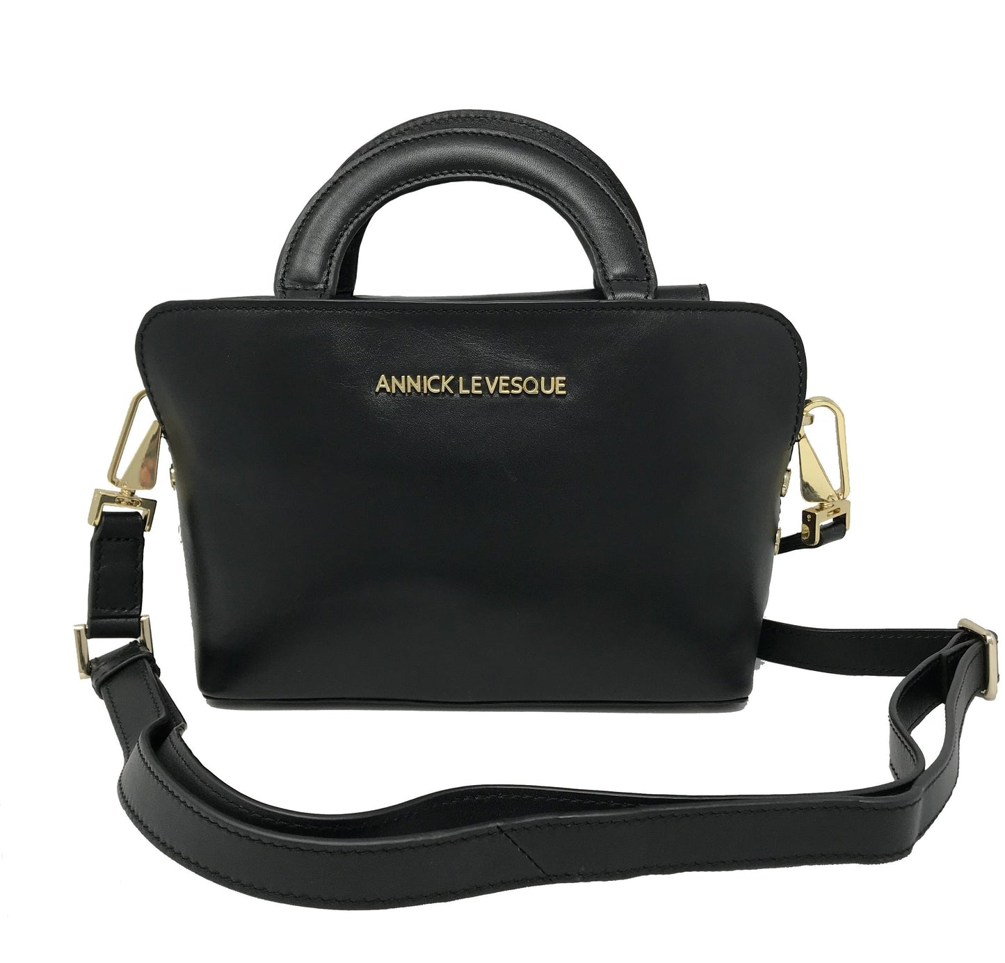 Sac à main deux en un, noir | Clarence