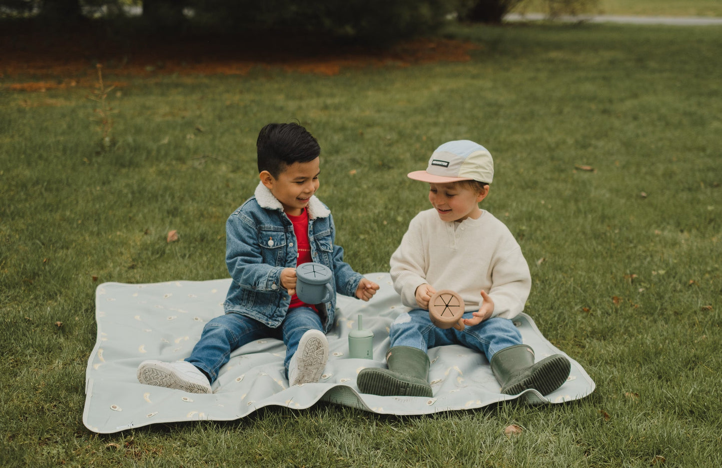 Tasse d'apprentissage 2 en 1 pour collation et liquide