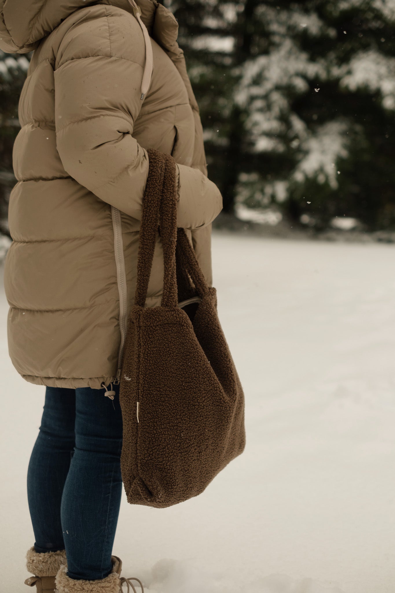 Fourre-tout en sherpa