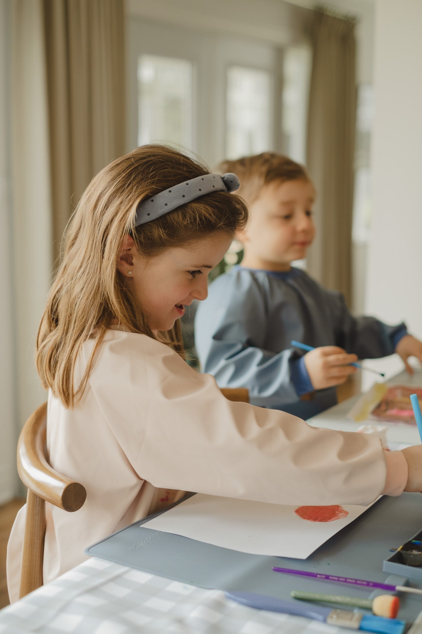 Tablier d’artiste imperméable pour enfants