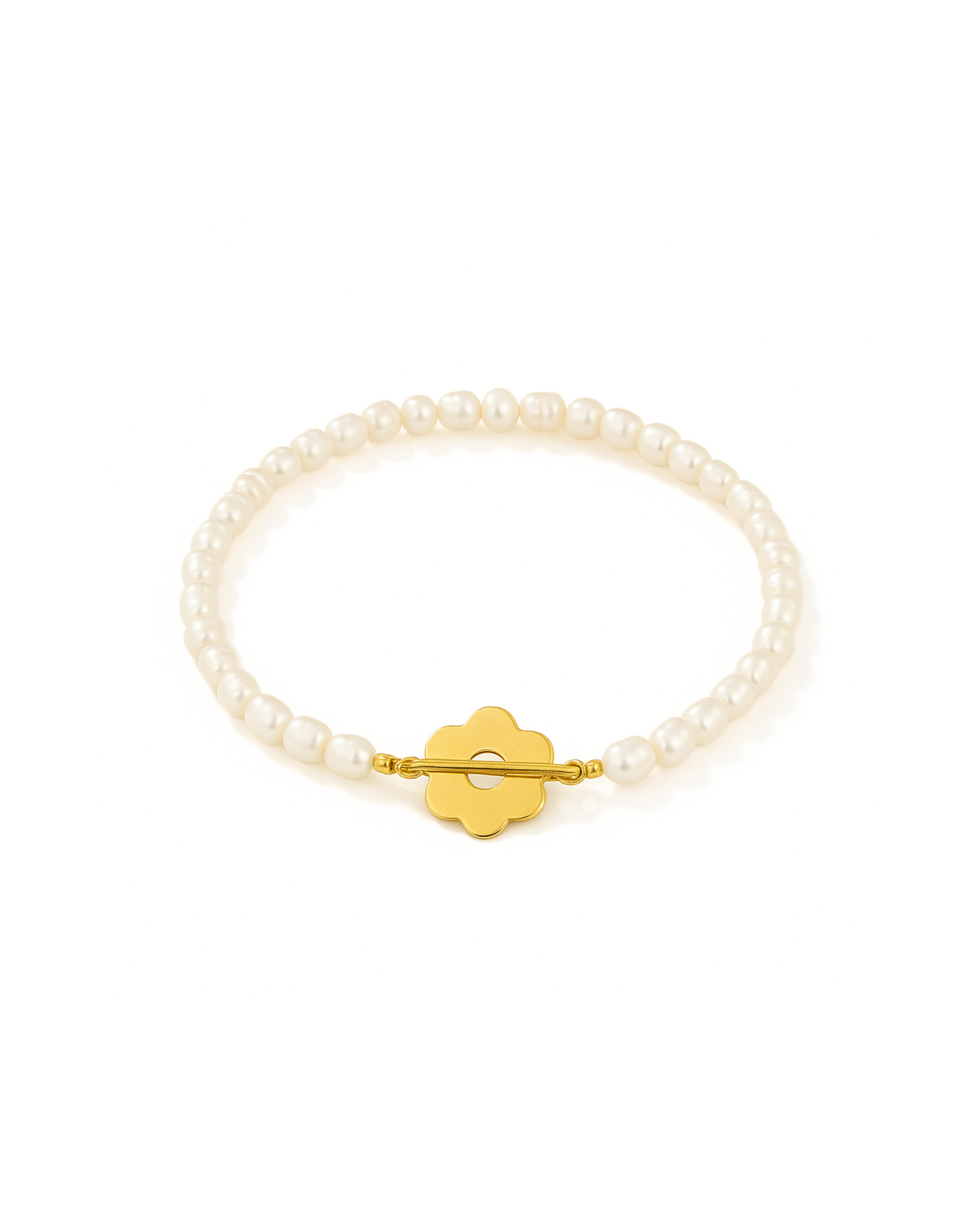 Daisy Pearl Bracelet