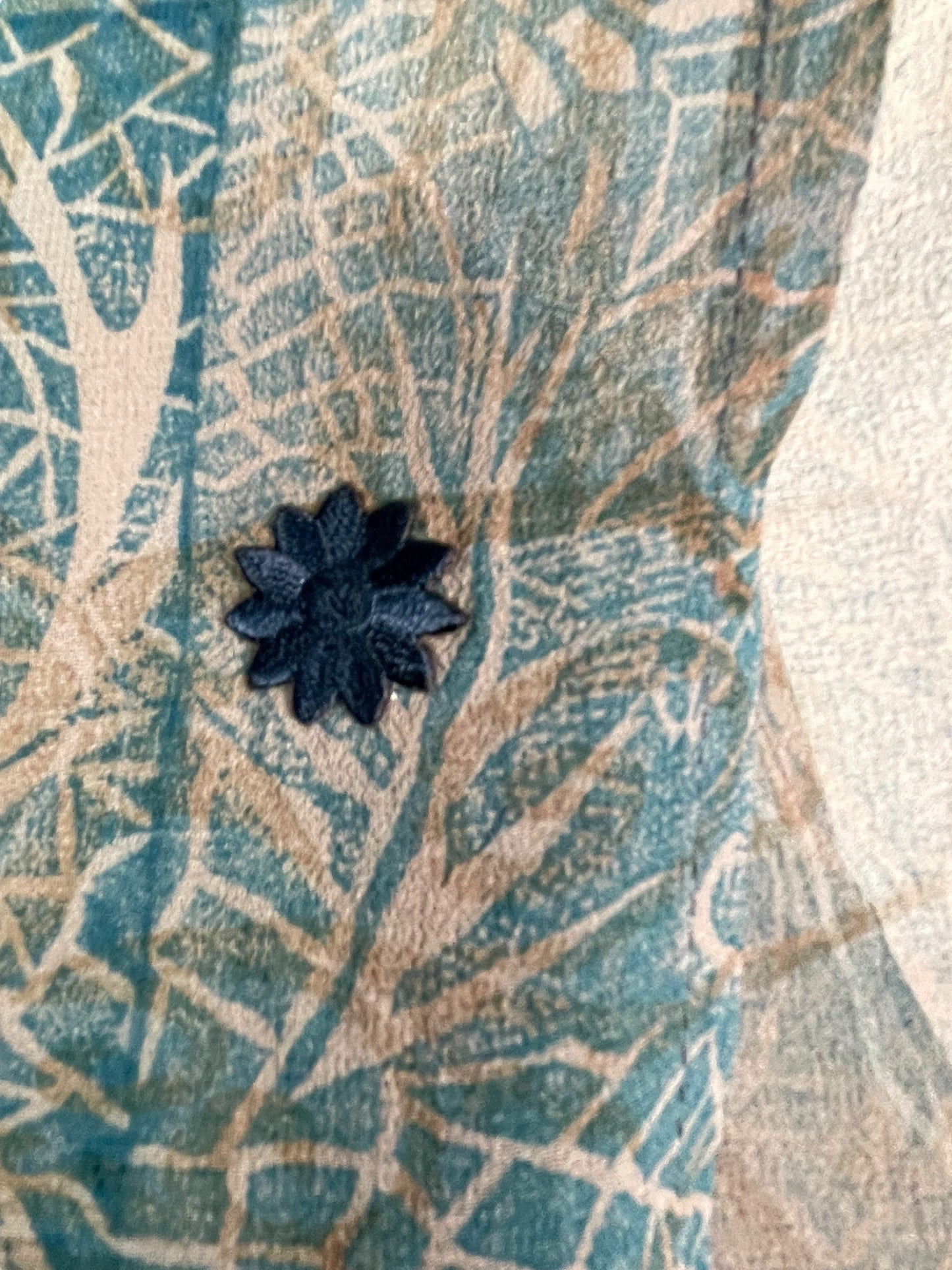 PRG5507 Sheer Avatar Pure Silk Boxy Top