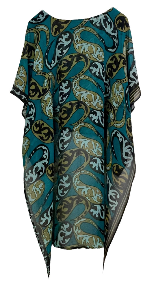 PRG7717 Sheer Avatar Pure Silk Hi Lo Top