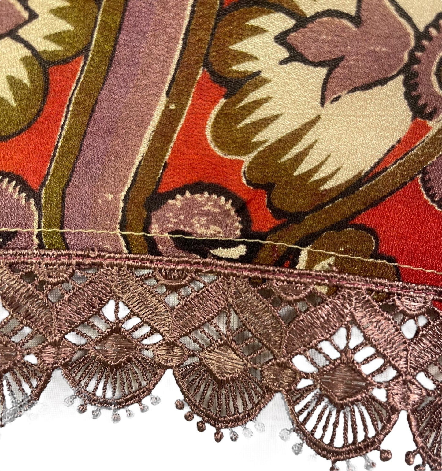 PRG6405 Sheer Avatar Pure Silk Boxy Top