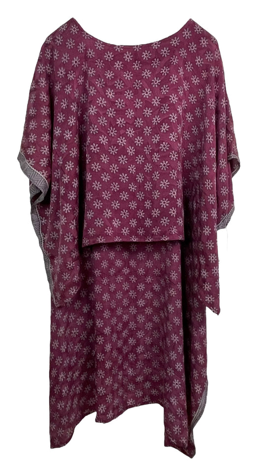 KERRI PRC7700 Avatar Pure Silk Hi Lo Top