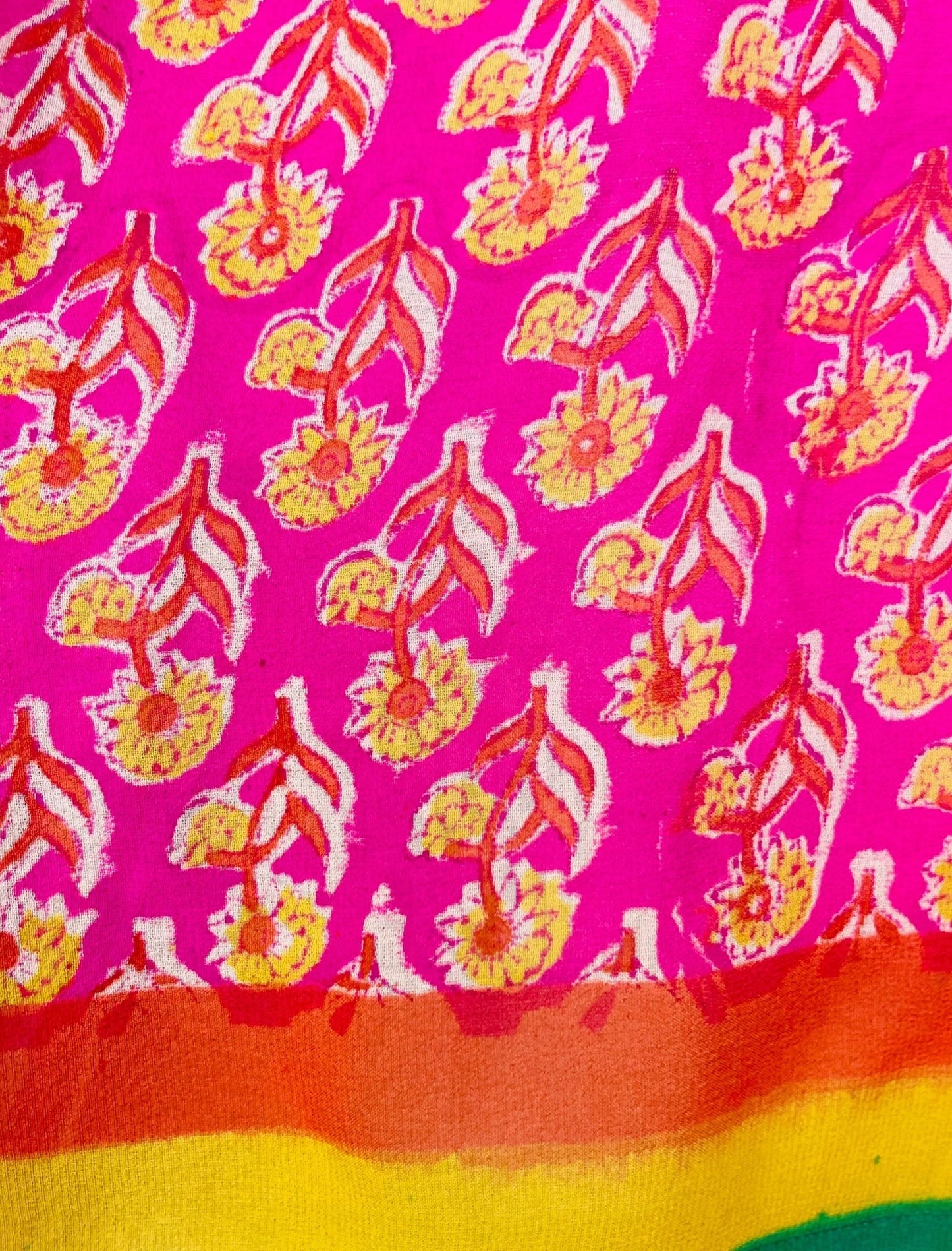 PRG7365 Sheer Avatar Pure Silk Kimono-Sleeved Top