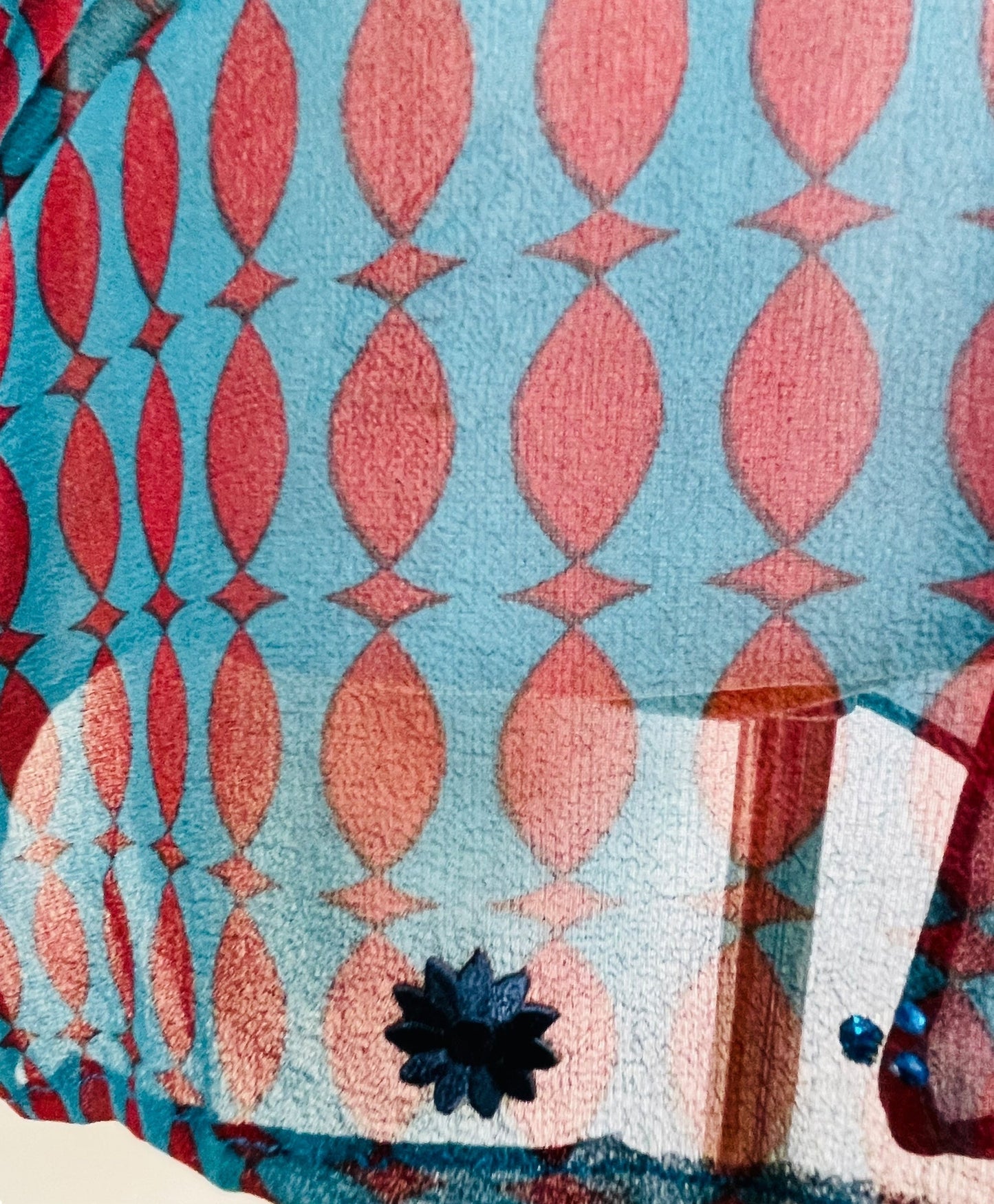 PRG7494 Sheer Avatar Pure Silk Kimono-Sleeved Jacket with Belt