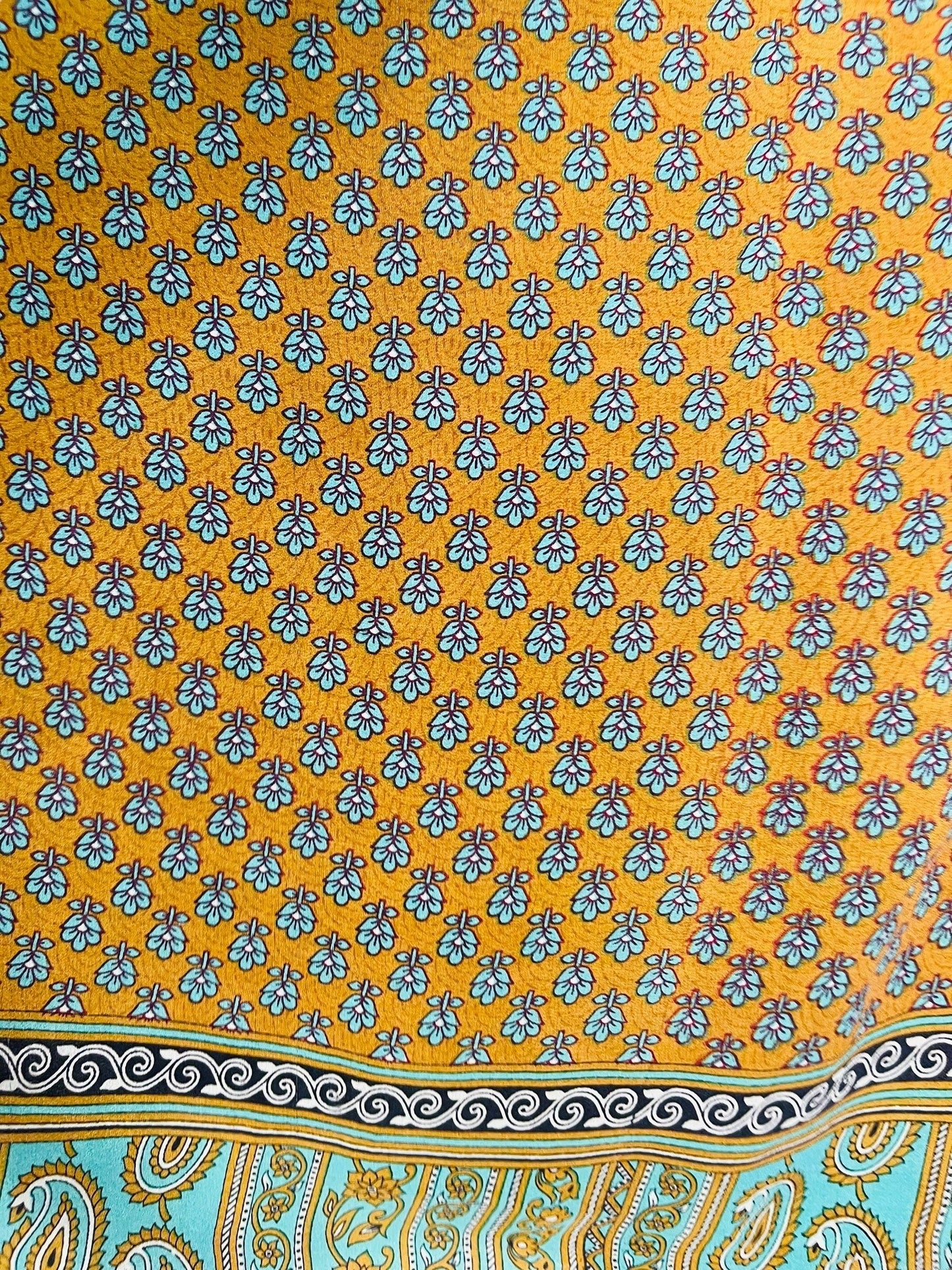 PRC7288 Avatar Pure Silk Kimono-Sleeved Top