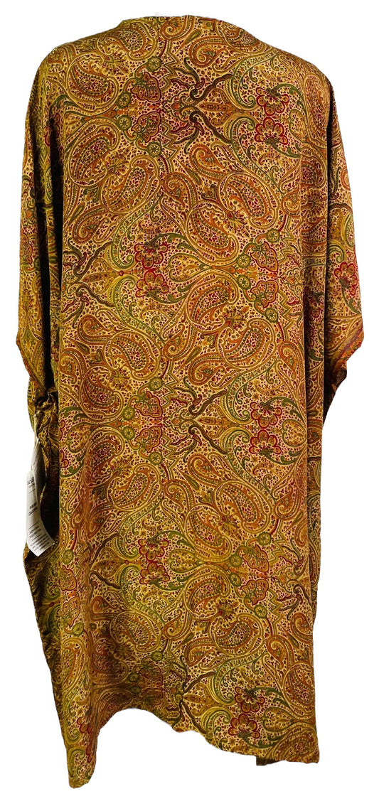 PRC6772 Avatar Pure Silk Midi Length Kaftan