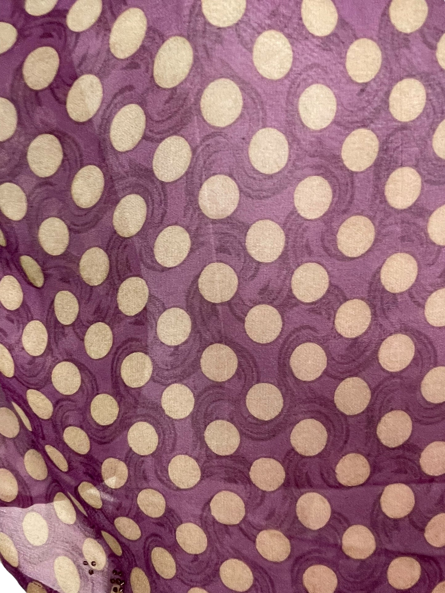 PRG4939 Sheer Avatar Pure Silk Boxy Top