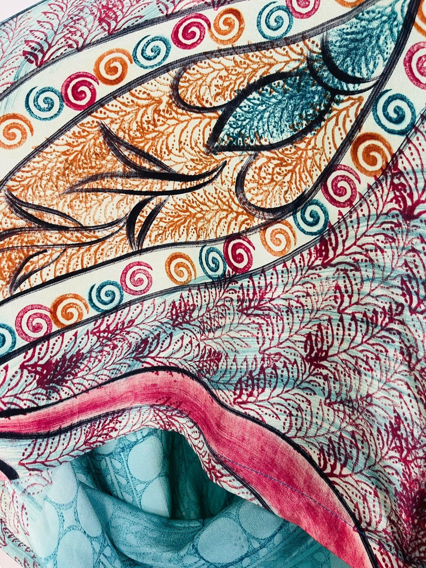 PRC7312 Avatar Pure Silk Shrug