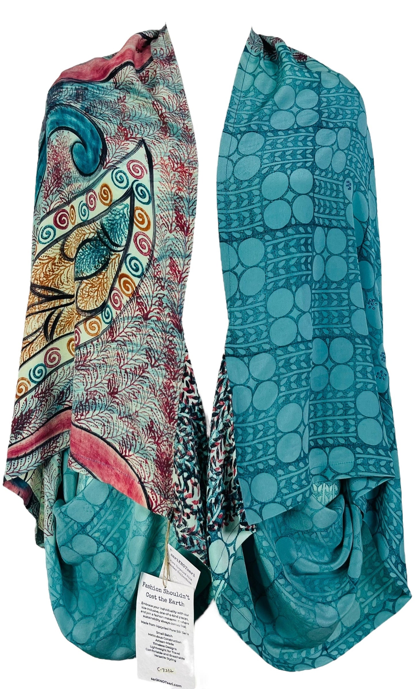 PRC7312 Avatar Pure Silk Shrug