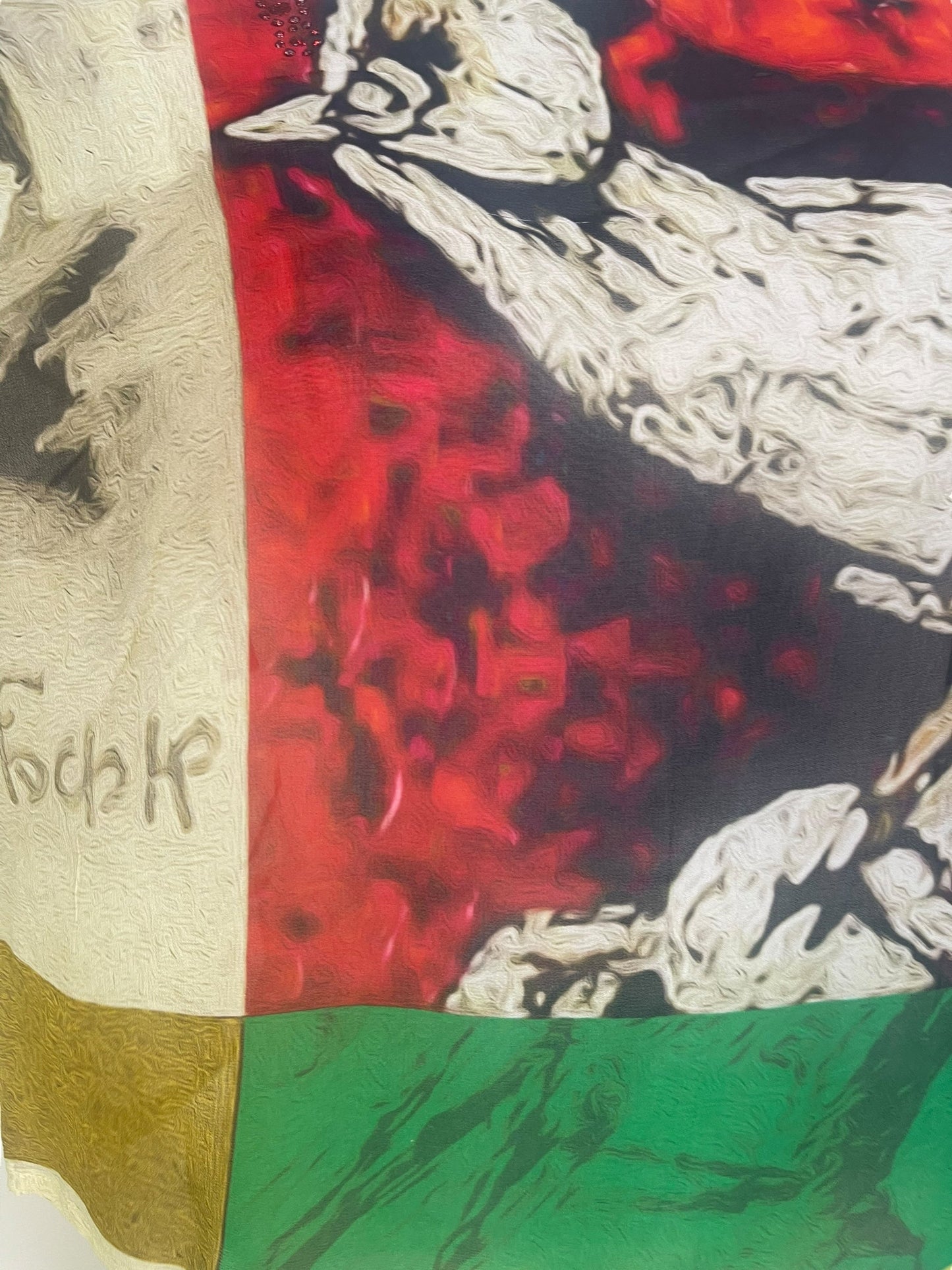 PRG6900 Sheer Avatar Pure Silk Boxy Top