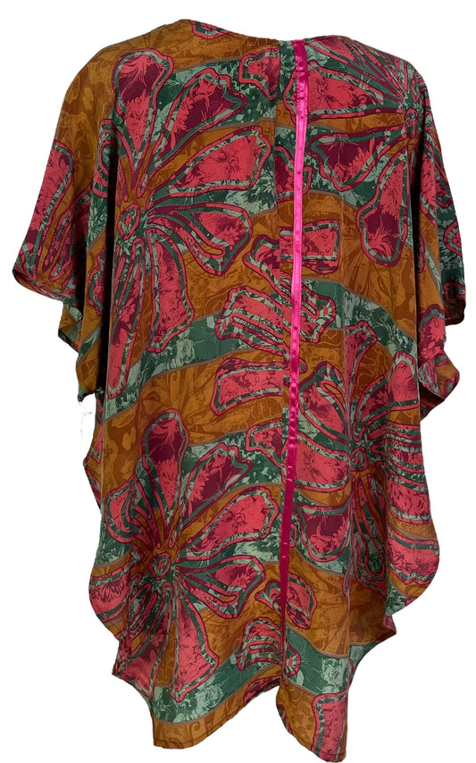 PRC7016 Avatar Pure Silk Waterfall Top