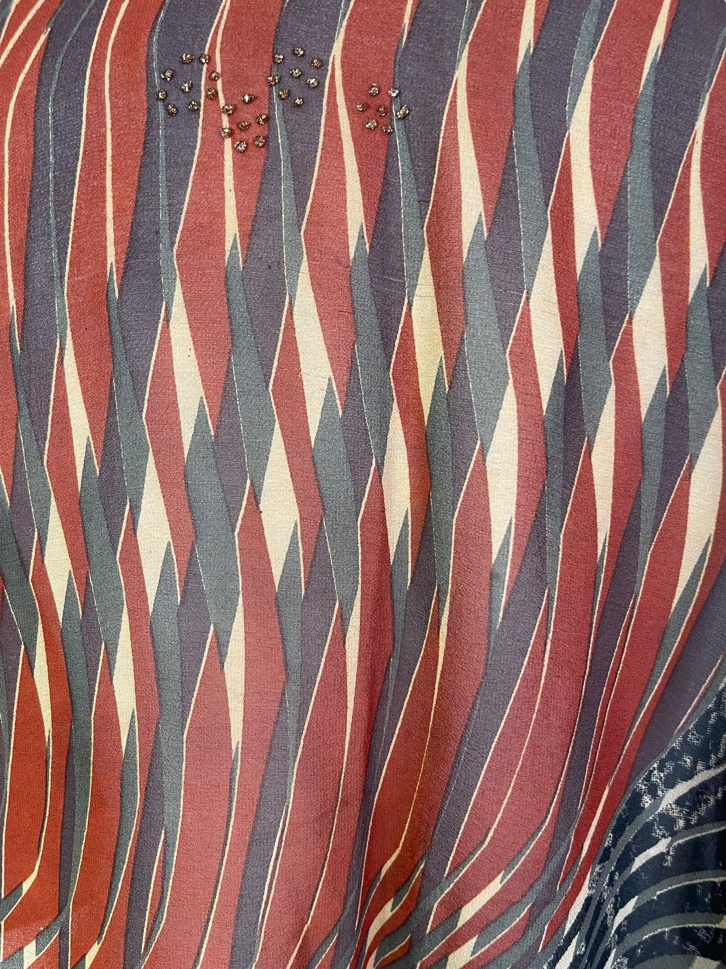 PRG7120 Sheer Avatar Pure Silk Capelet Poncho