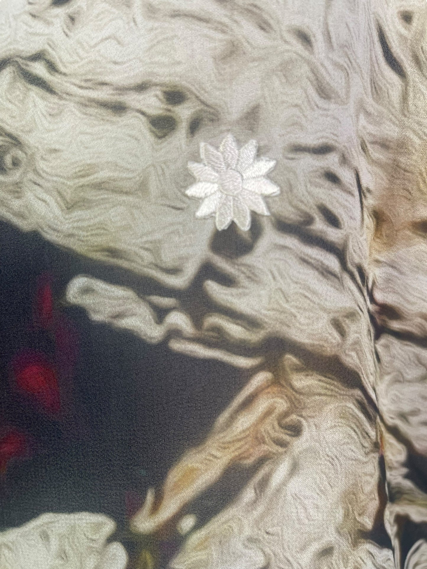 PRG6900 Sheer Avatar Pure Silk Boxy Top