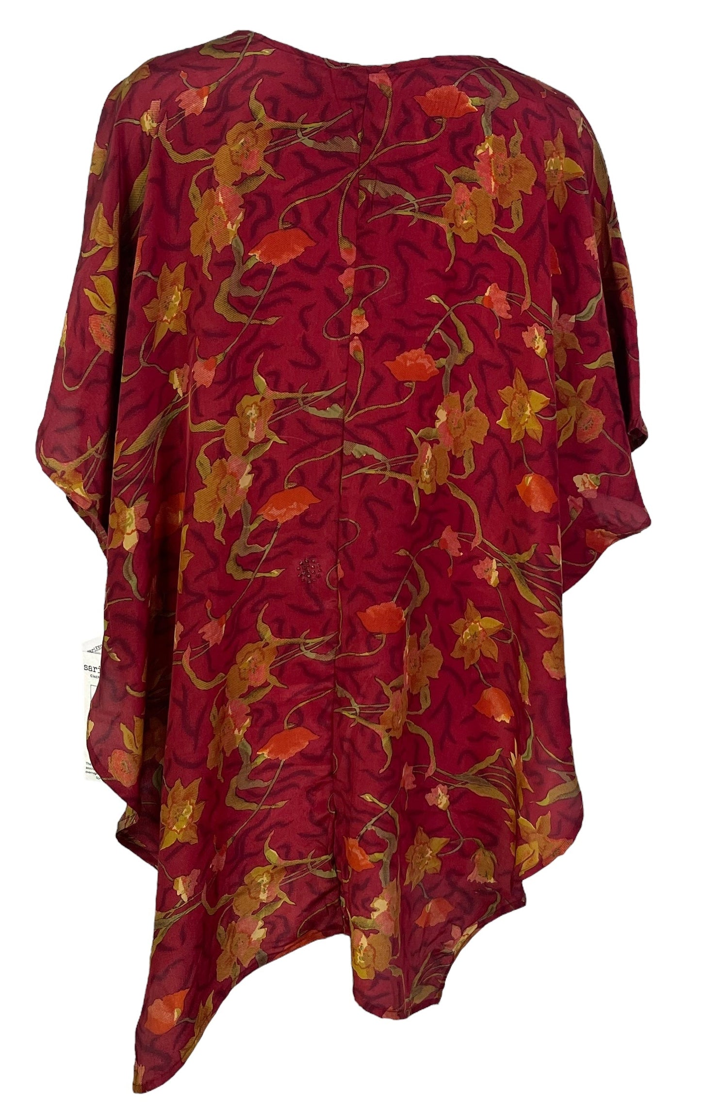 PRC7007 Avatar Pure Silk Waterfall Top