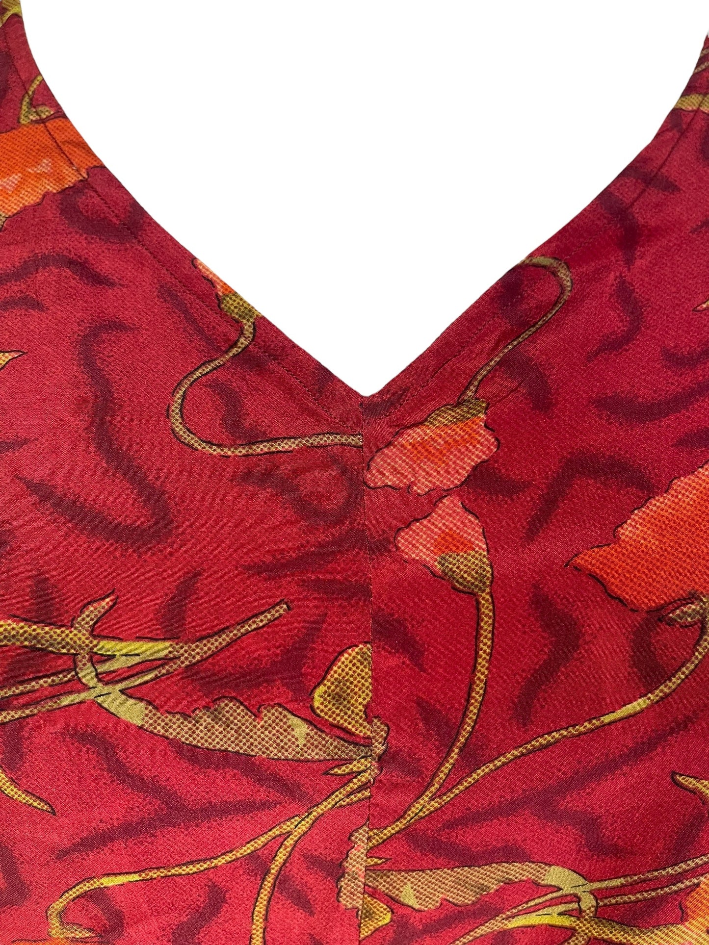 PRC7007 Avatar Pure Silk Waterfall Top