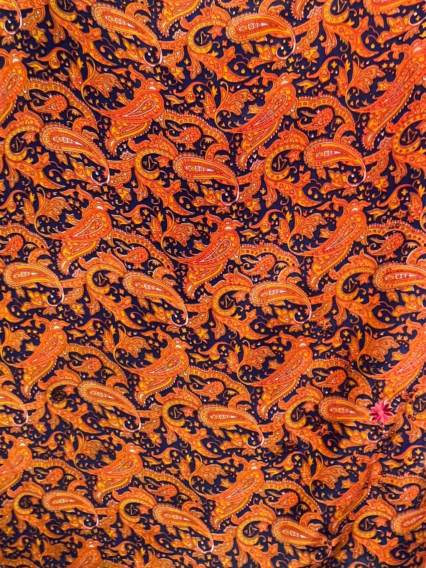 PRC7695 Avatar Pure Silk Short Kaftan Tunic with Slits