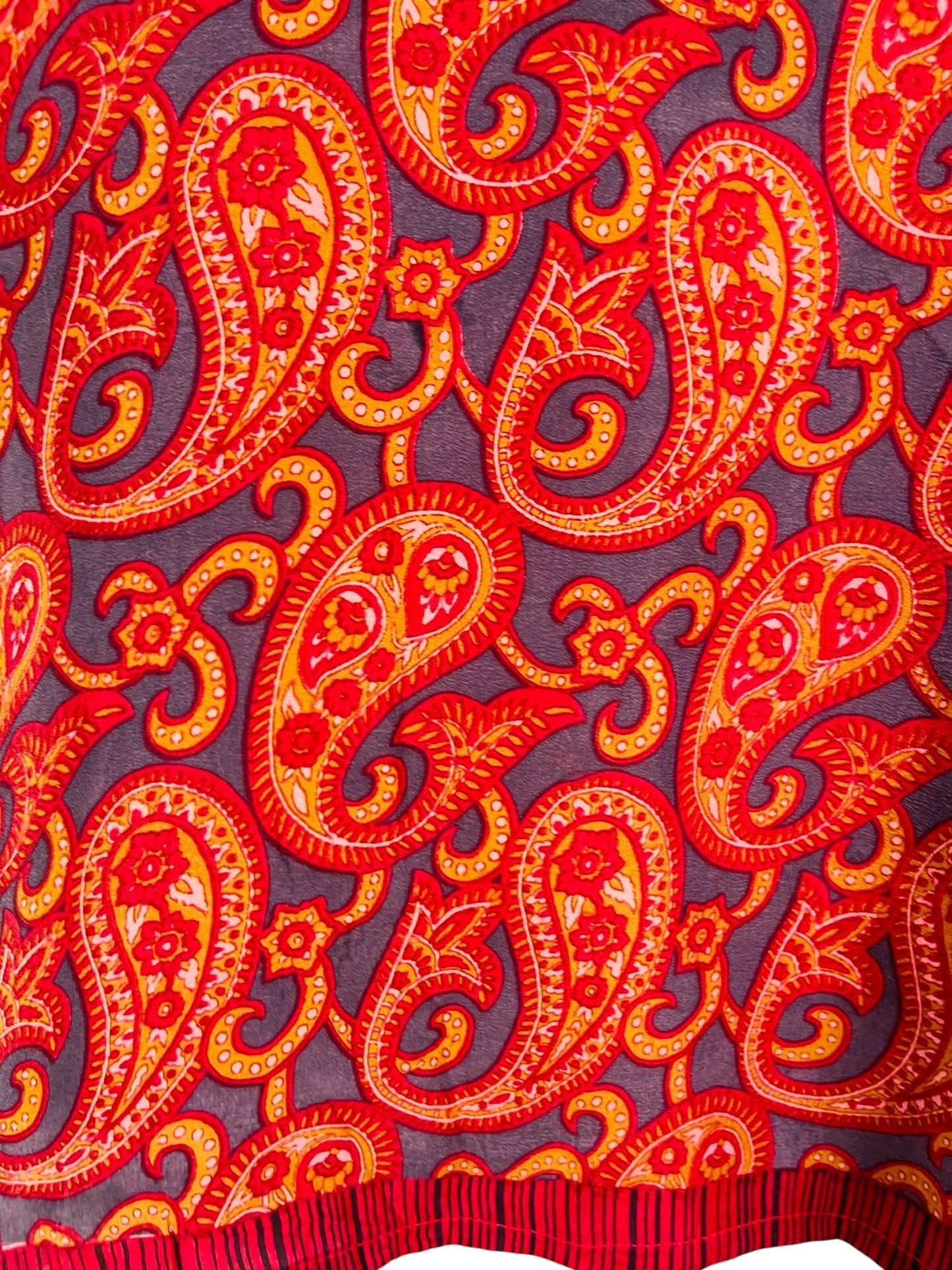 PRC7316 Avatar Pure Silk Kimono-Sleeved Top