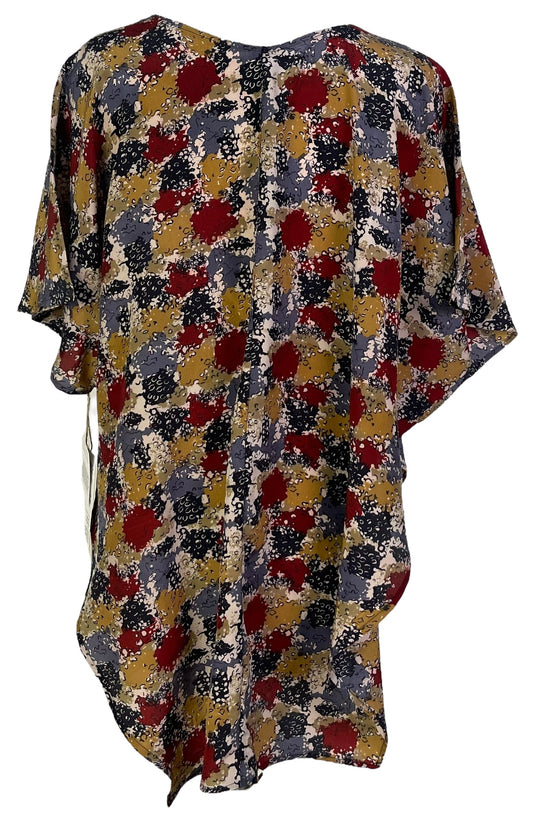 PRC7003 Avatar Pure Silk Waterfall Top