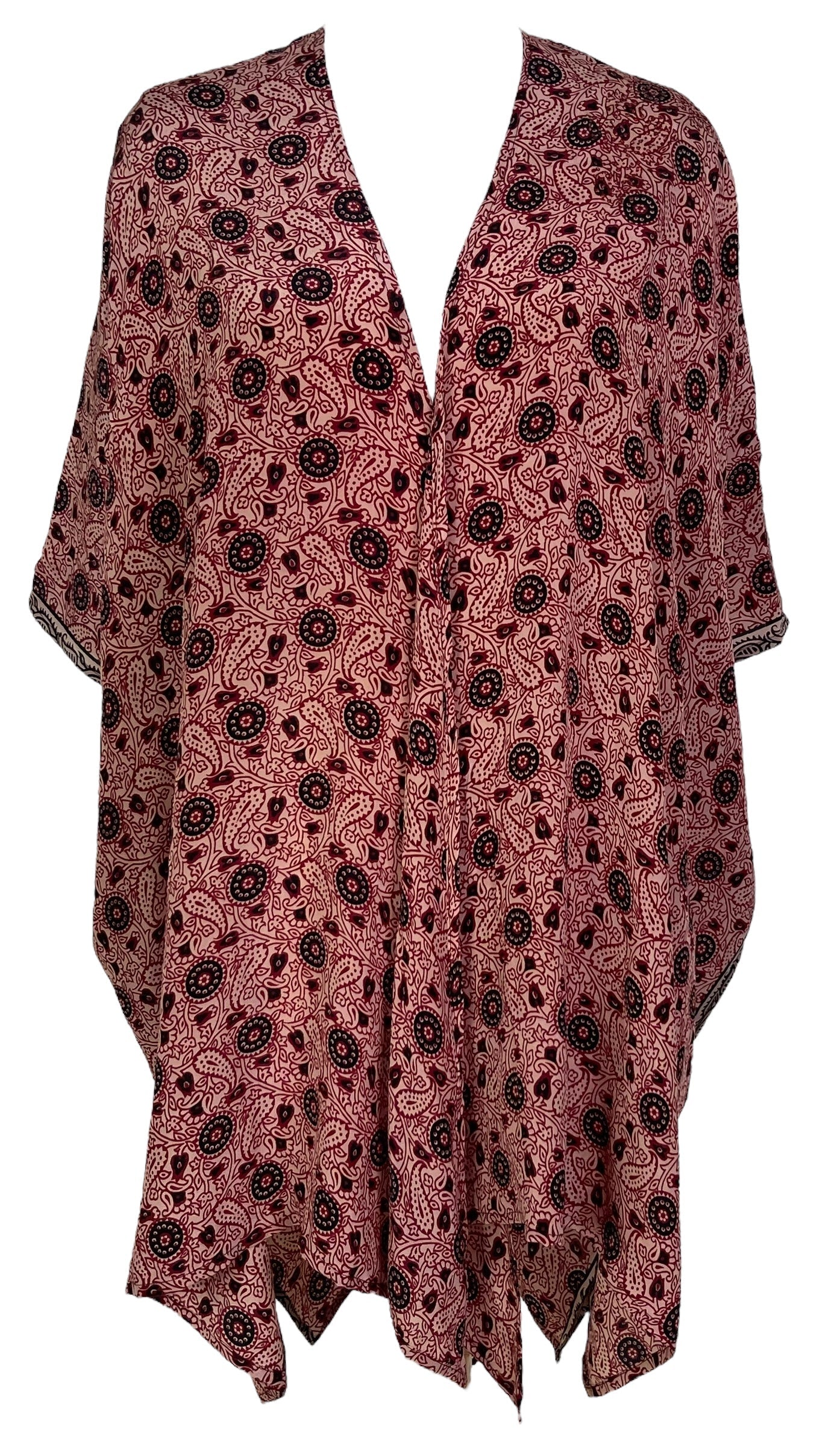 PRC6975 Avatar Pure Silk Cardigan