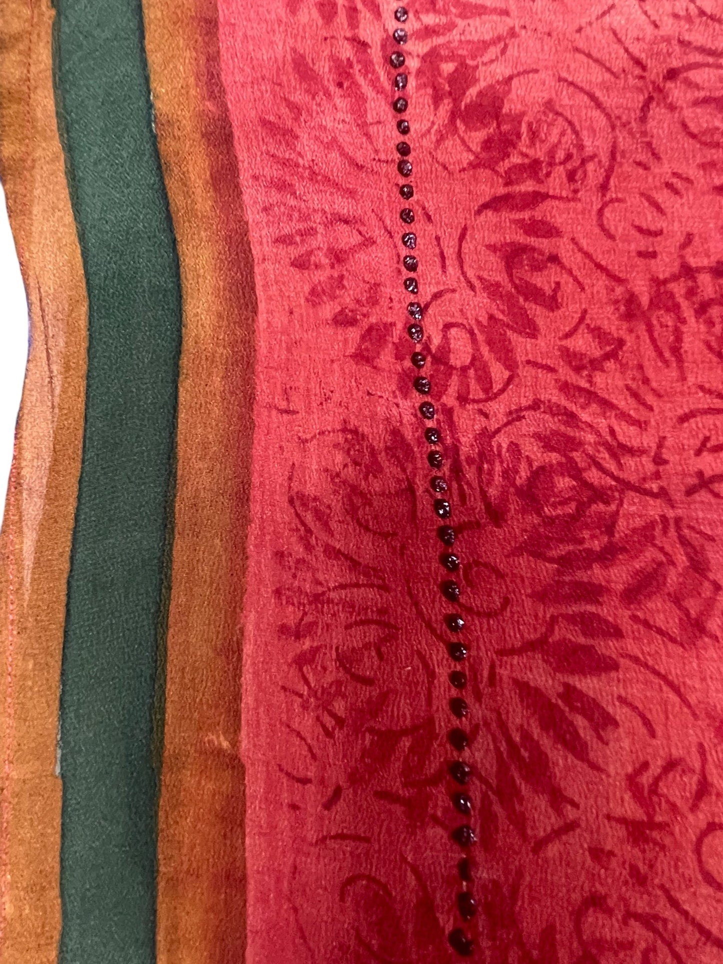 PRC7604 Avatar Pure Silk Long Tunic with Side Ties