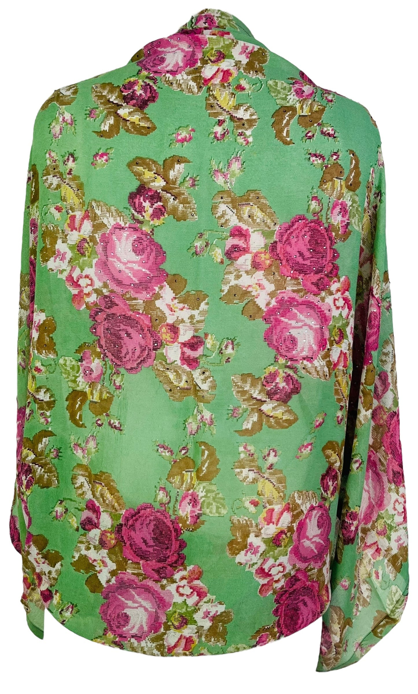 PRG7347 Sheer Avatar Pure Silk Shrug