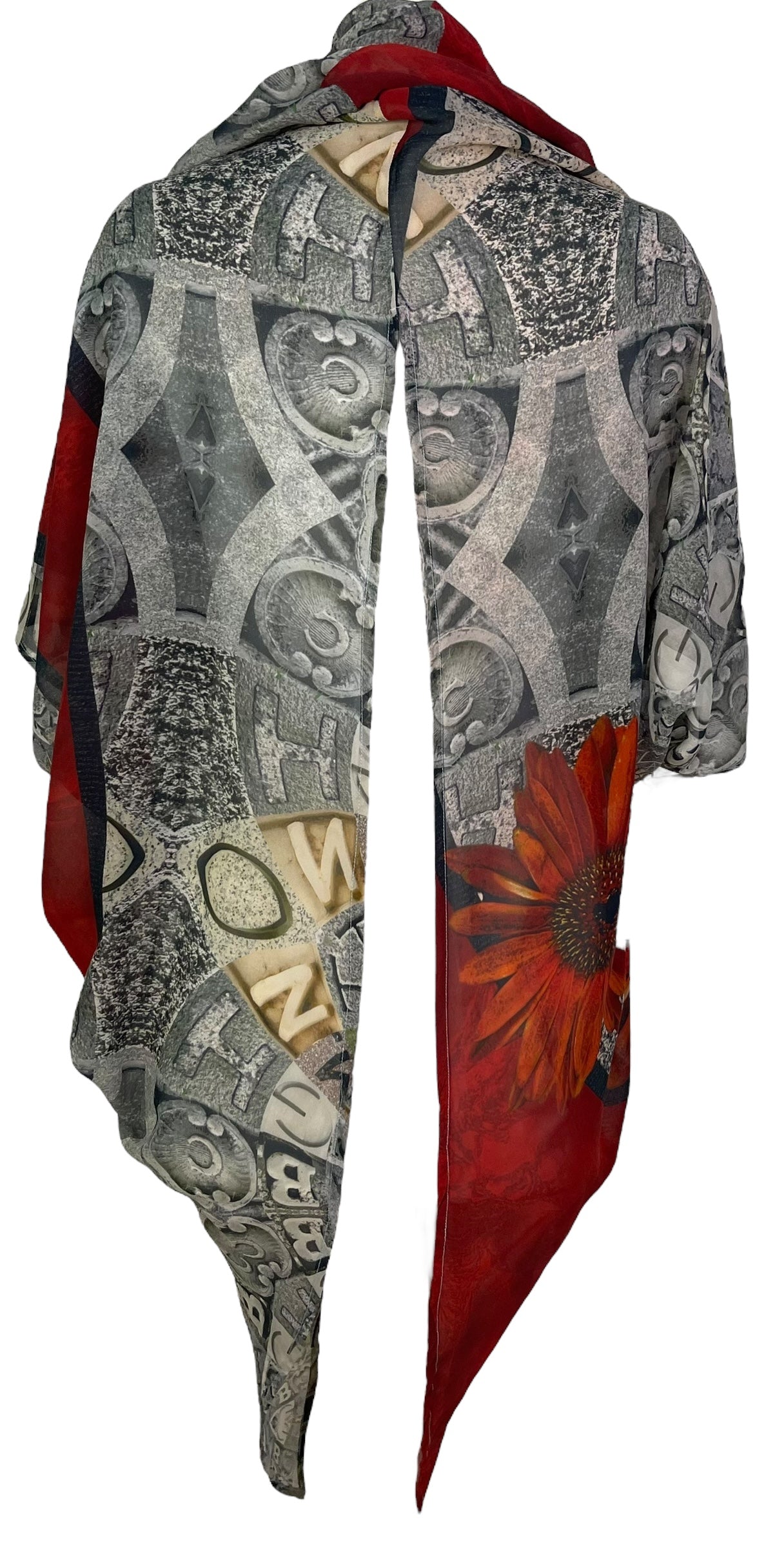 PRG6858 Sheer Avatar Pure Silk Cardigan