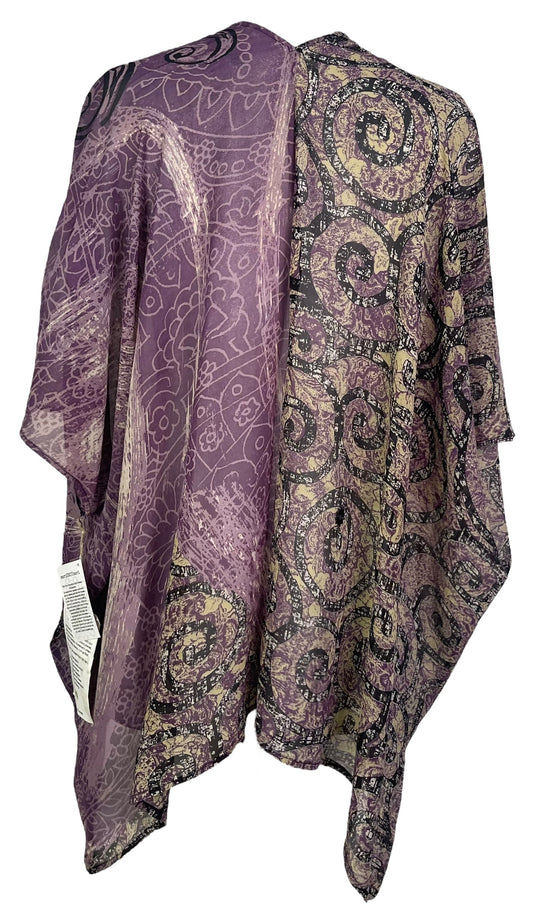 PRG7094 Sheer Avatar Pure Silk Cardigan