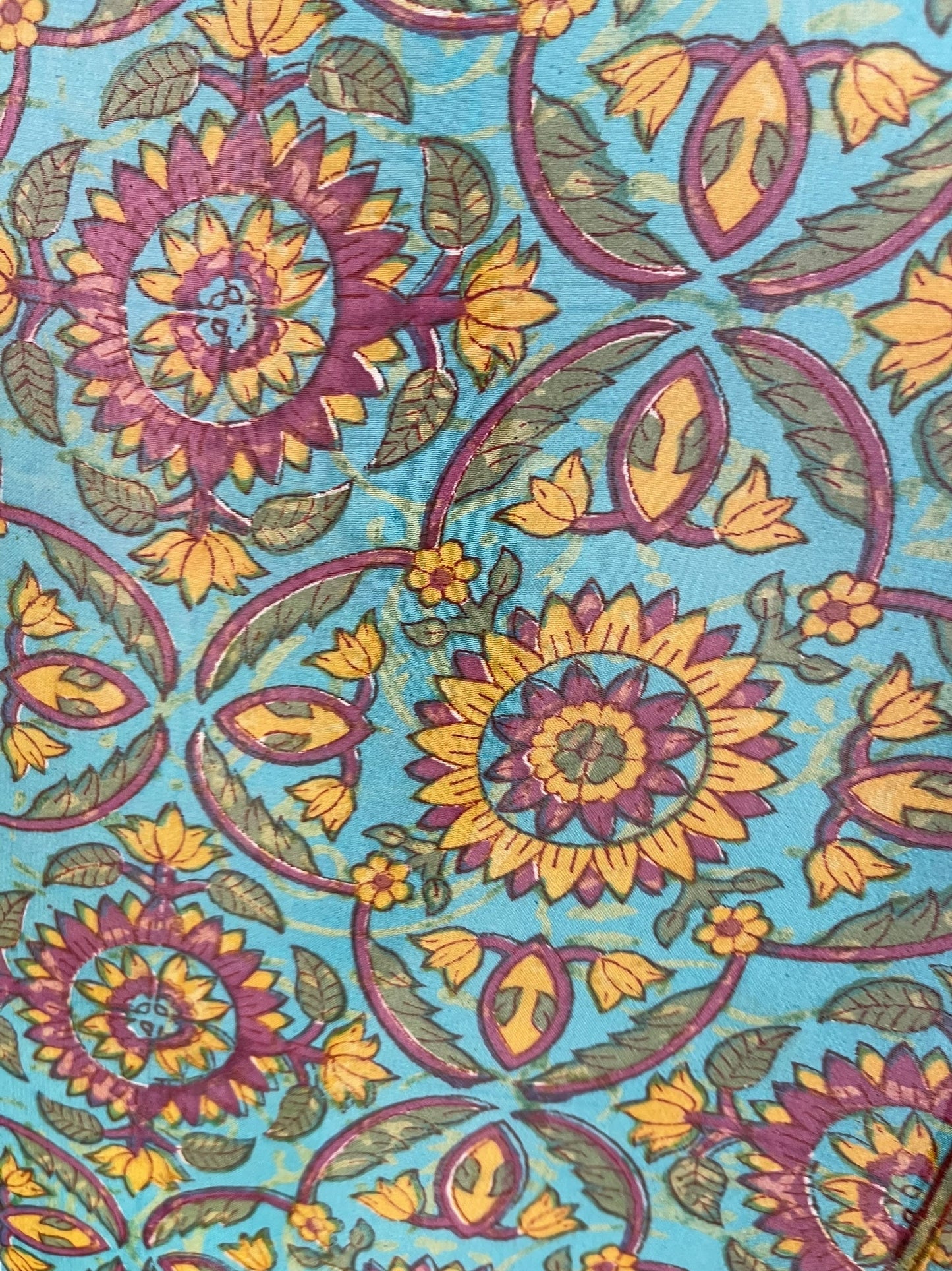 PRG7062 Sheer Avatar Pure Silk Waterfall Top