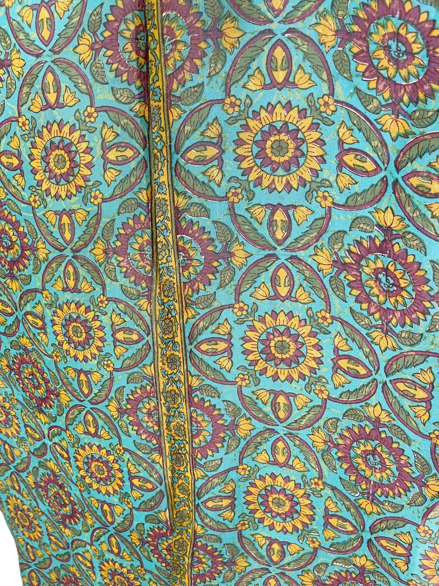 PRG7062 Sheer Avatar Pure Silk Waterfall Top