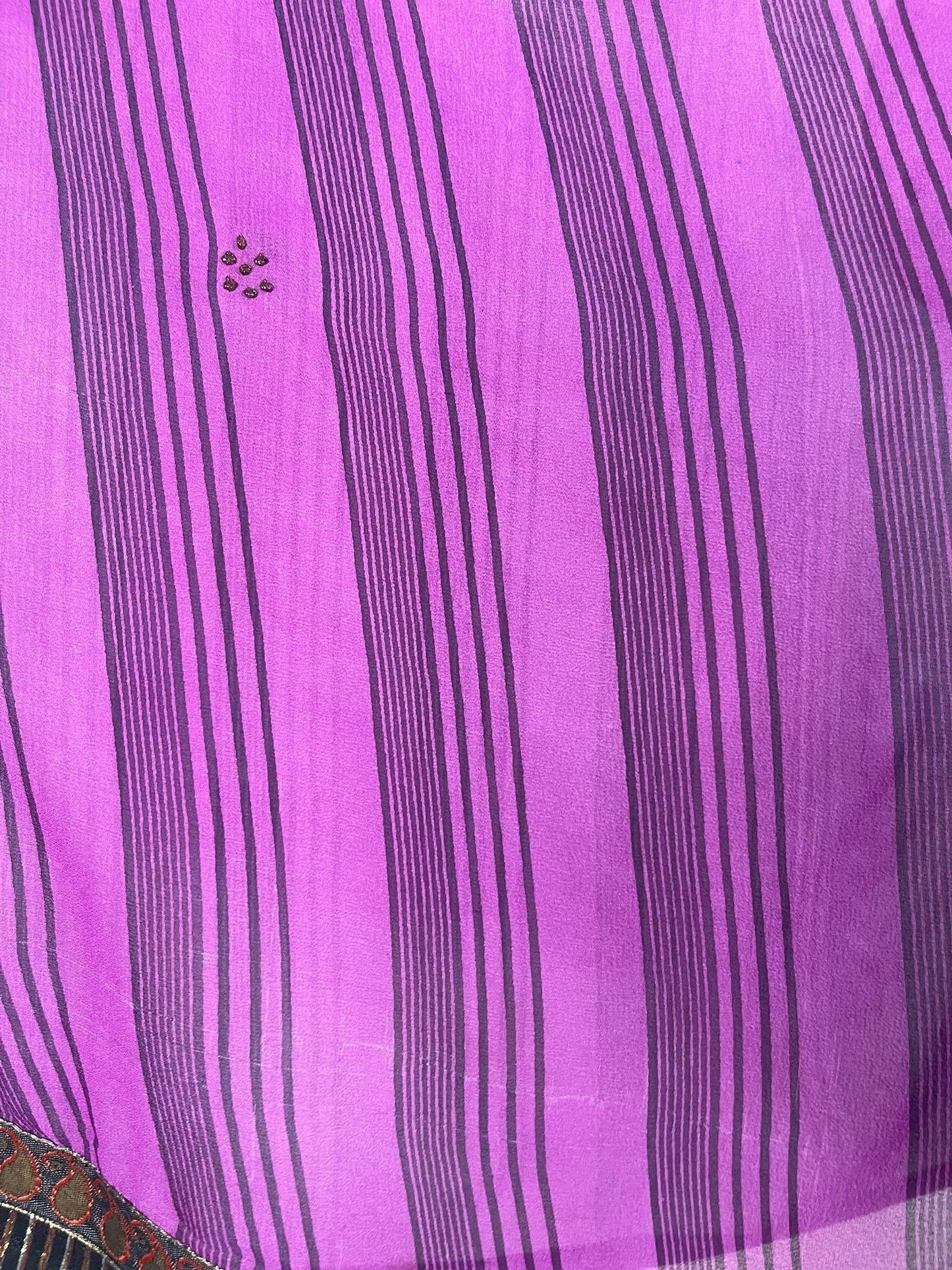 PRG7206 Sheer Avatar Pure Silk Kimono-Sleeved Top