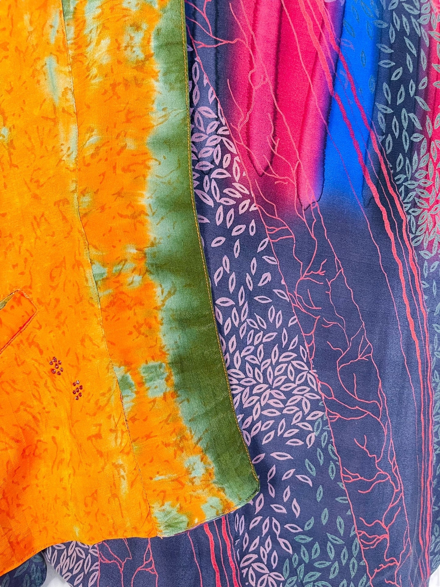 PRC7382 Avatar Reversible Pure Silk Jiva Jacket