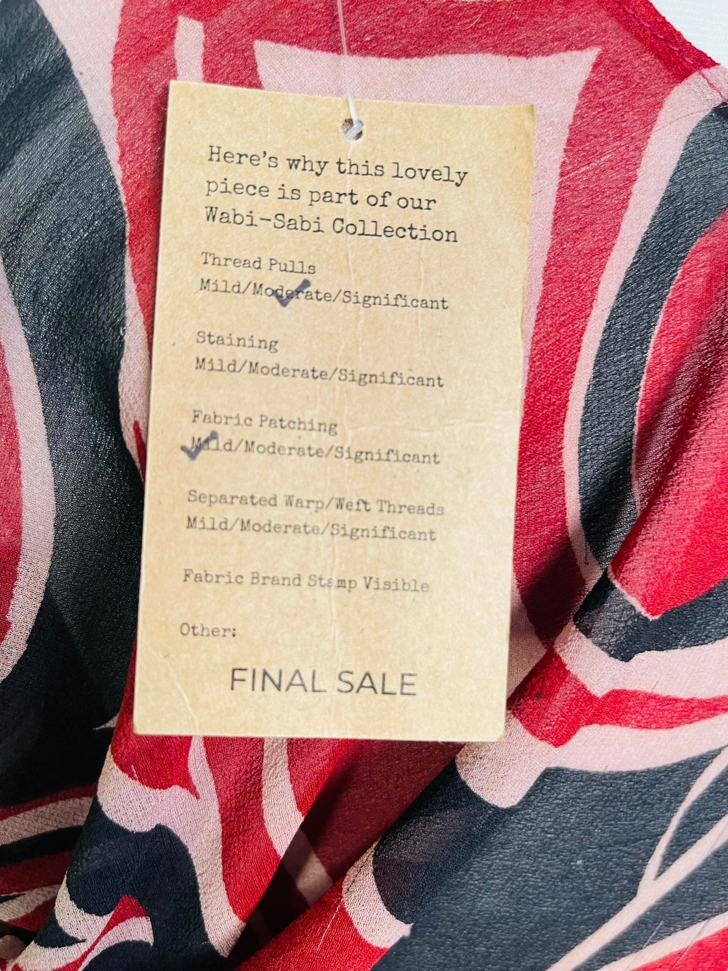 PRG6757 Sheer Wabi Sabi Pure Silk Versatile Vest