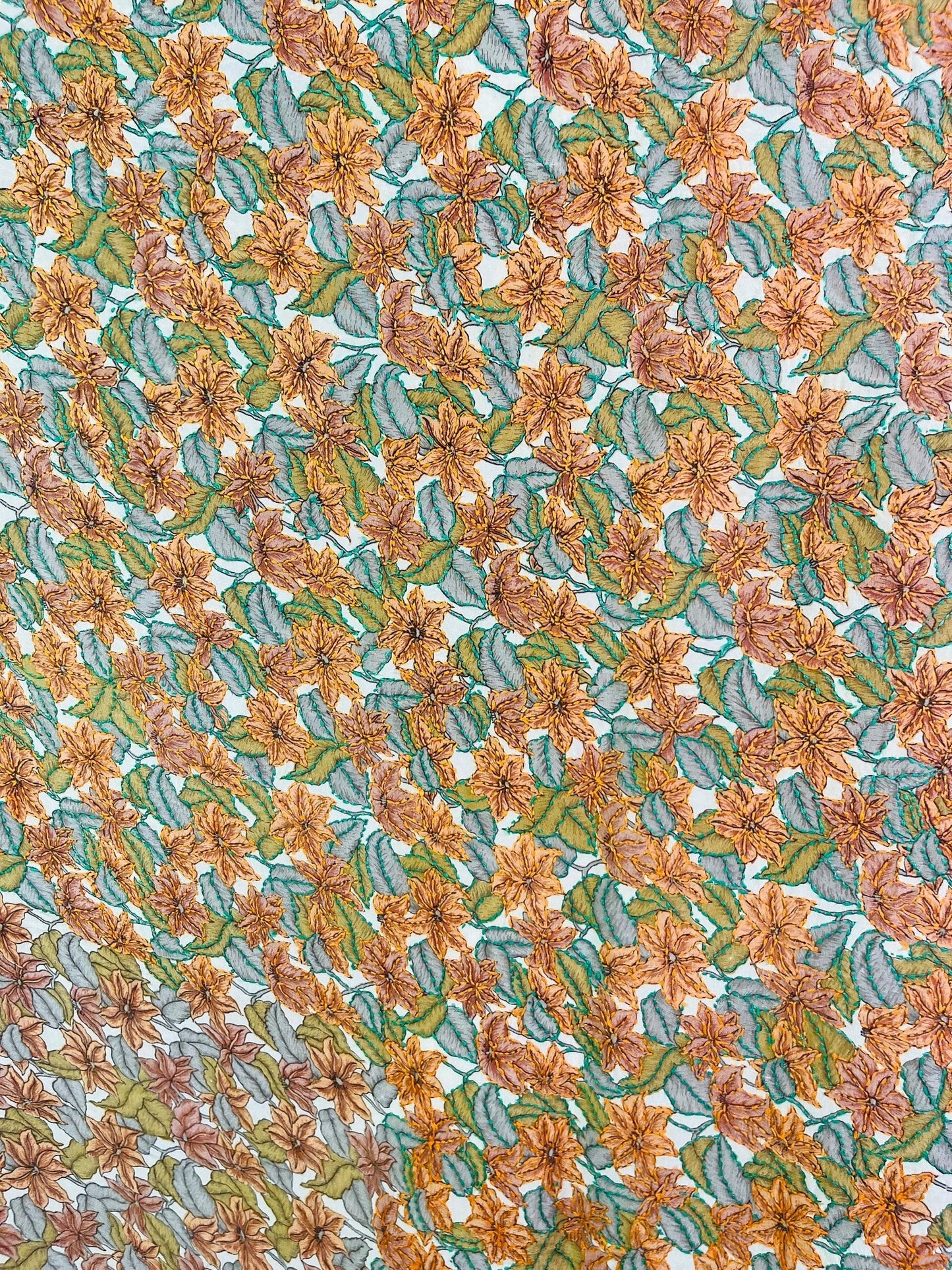 PRC7472 Avatar Pure Silk Midi Length Kaftan