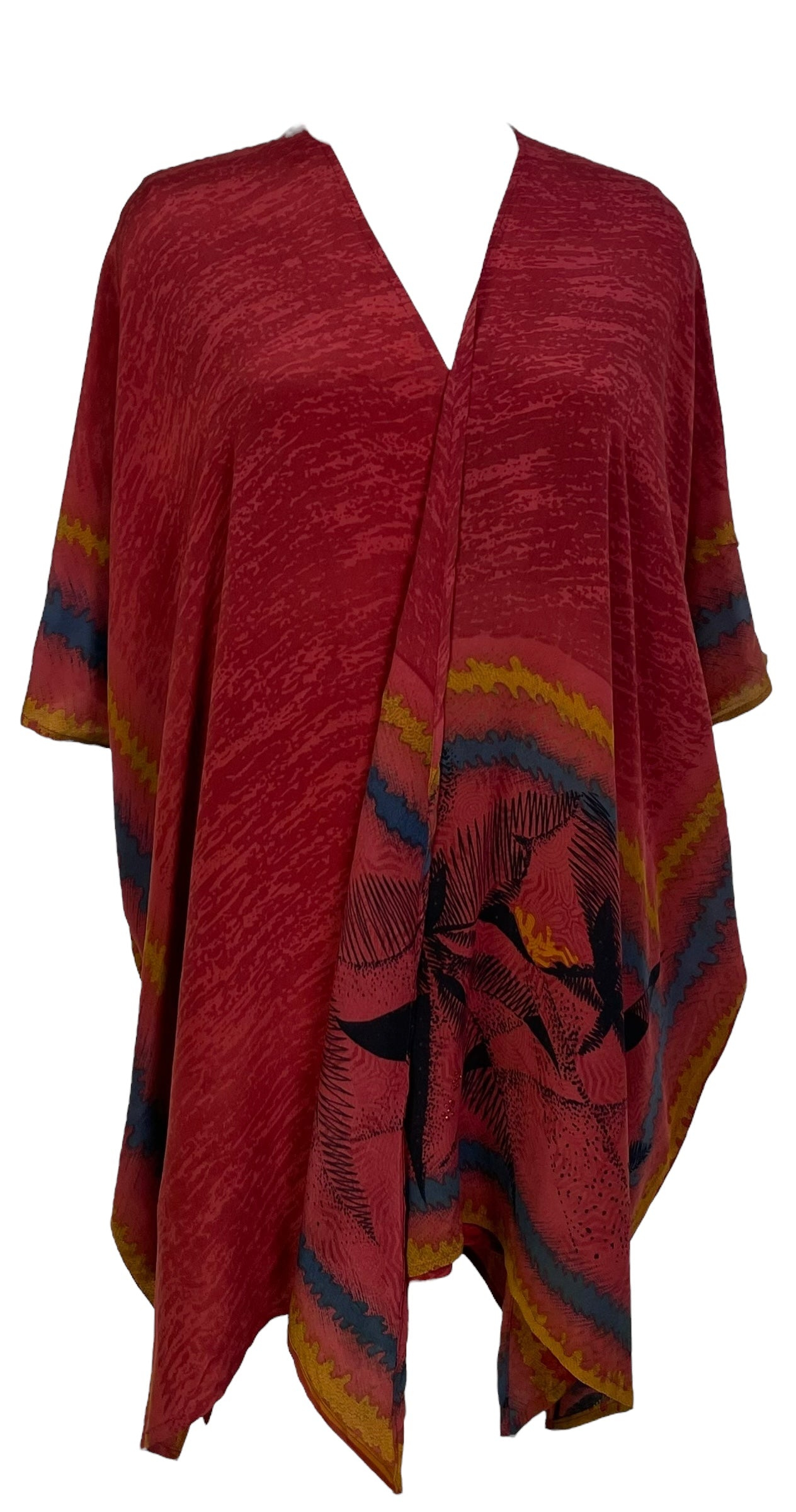 PRC6865 Avatar Pure Silk Cardigan