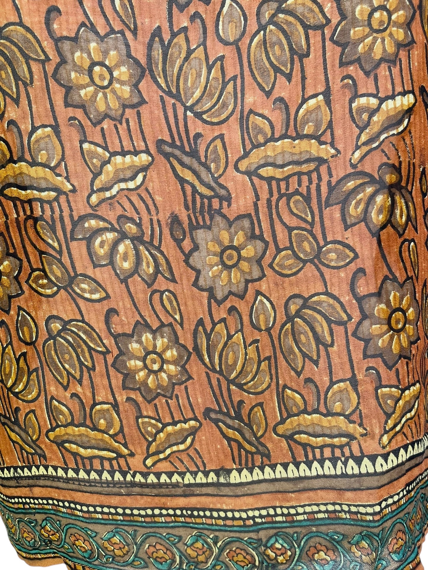 PRG6035 Sheer Avatar Pure Silk Boxy Top