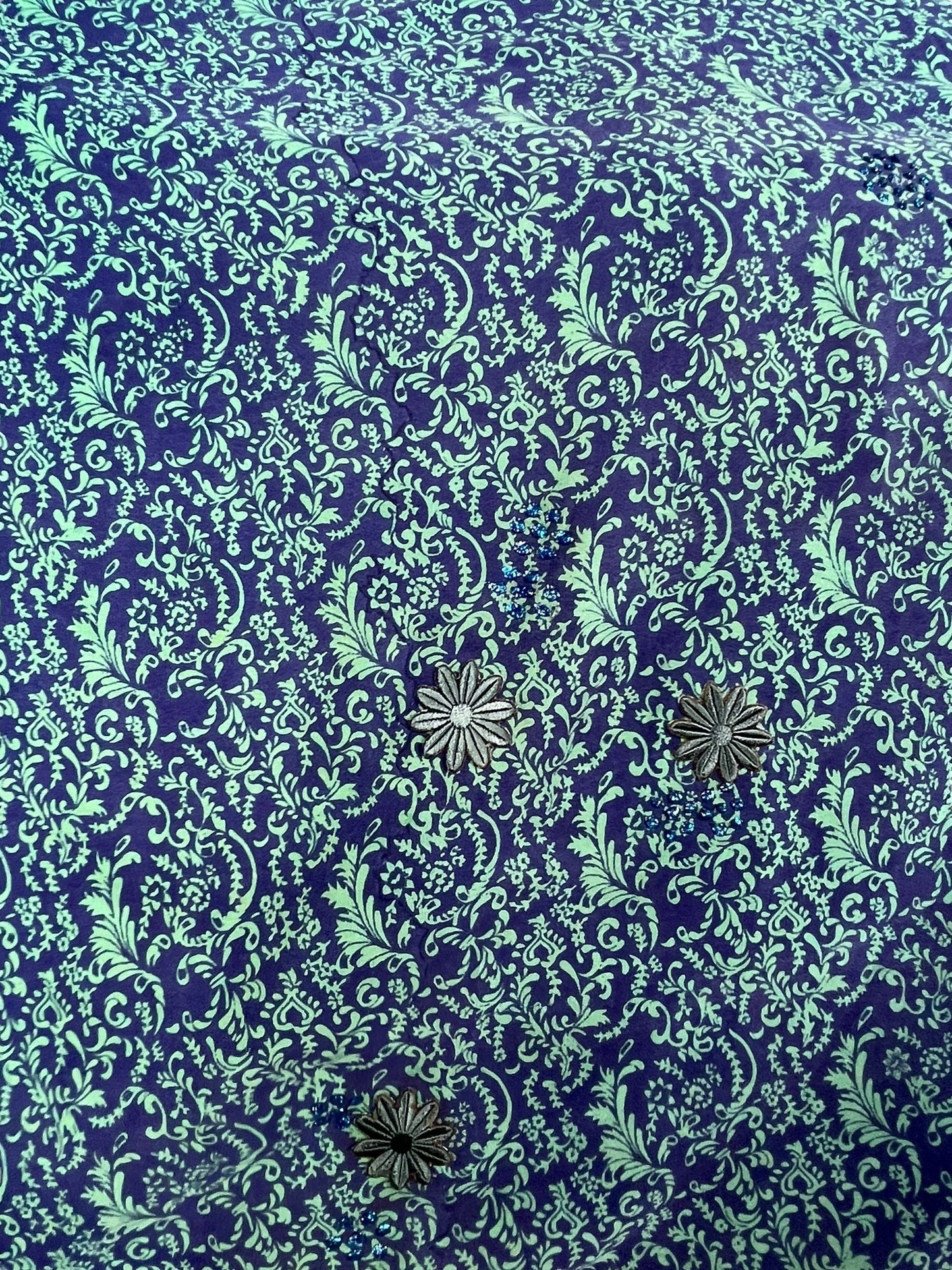 PRC7748 Avatar Pure Silk Kimono-Sleeved Top