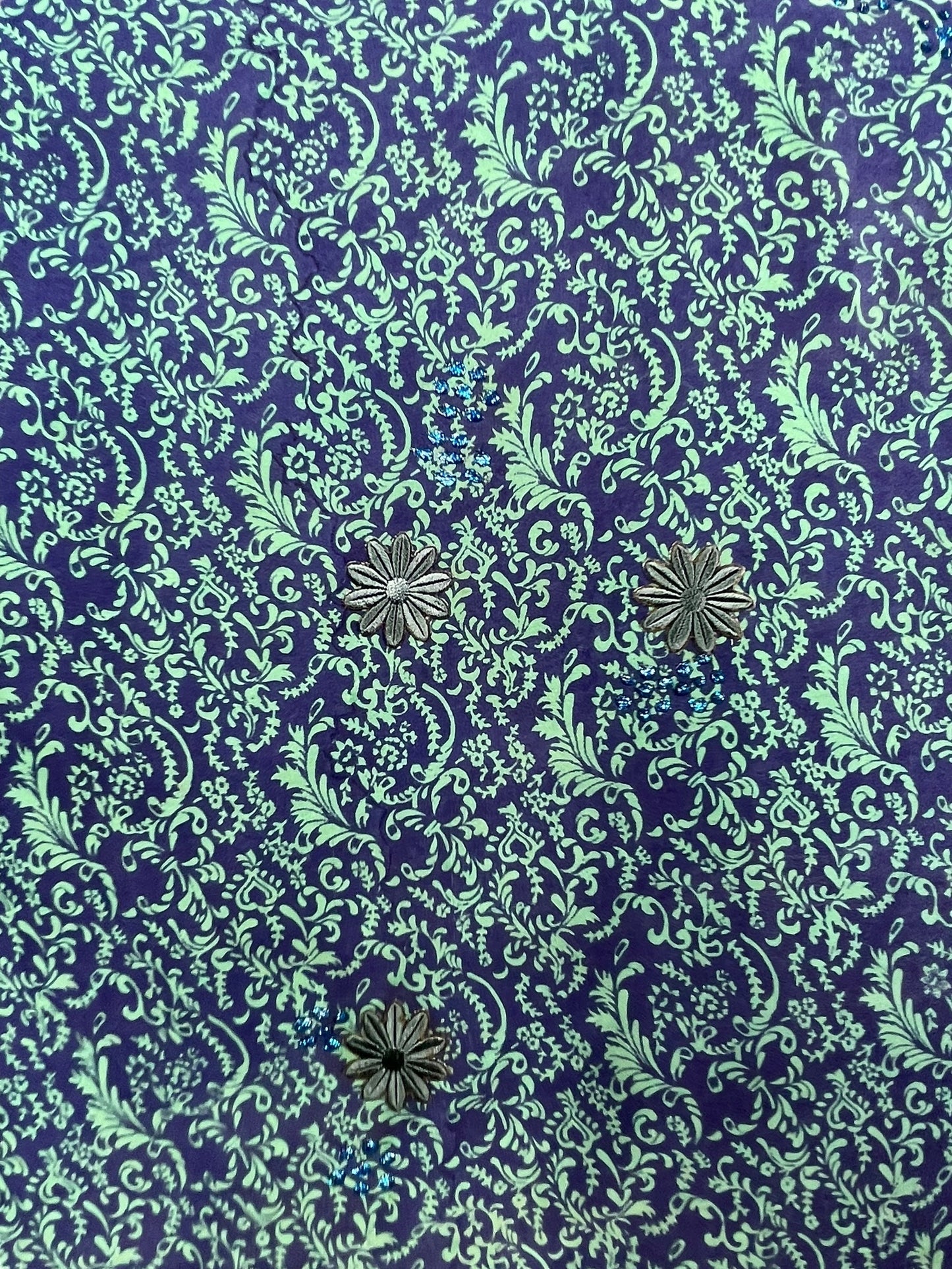 PRC7748 Avatar Pure Silk Kimono-Sleeved Top