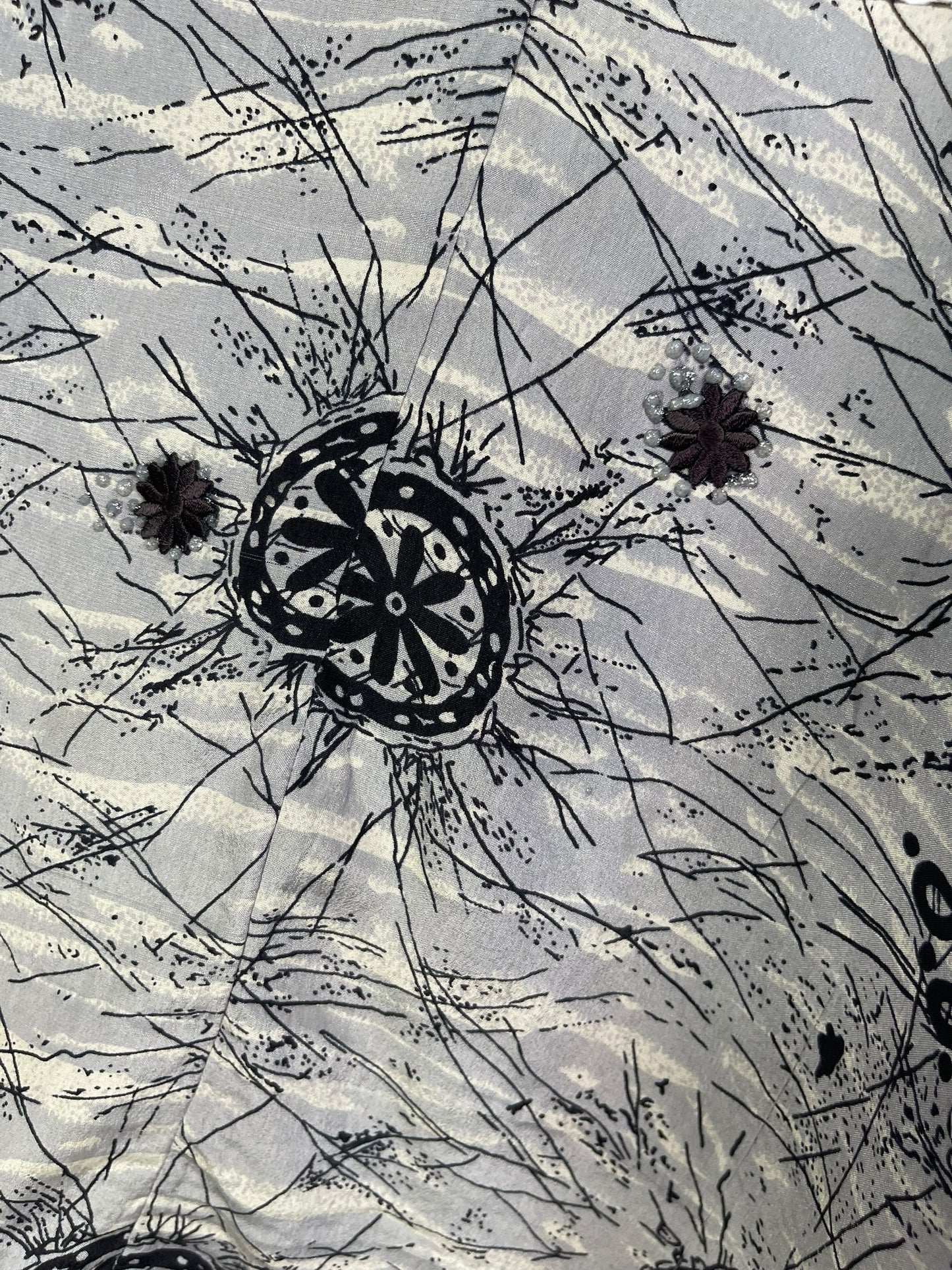 PRC7002 Avatar Pure Silk Waterfall Top