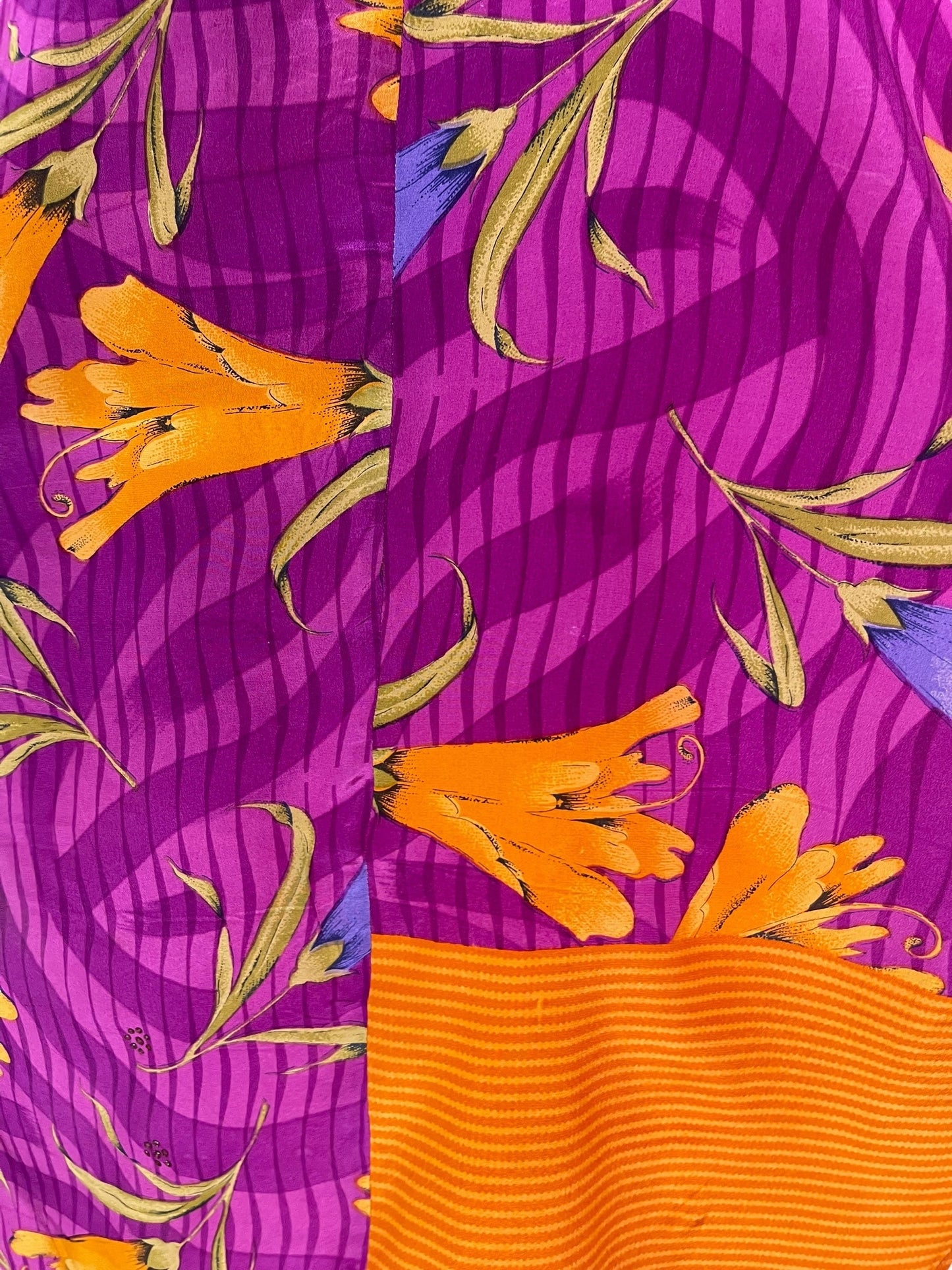 PRC6991 Avatar Pure Silk Waterfall Top