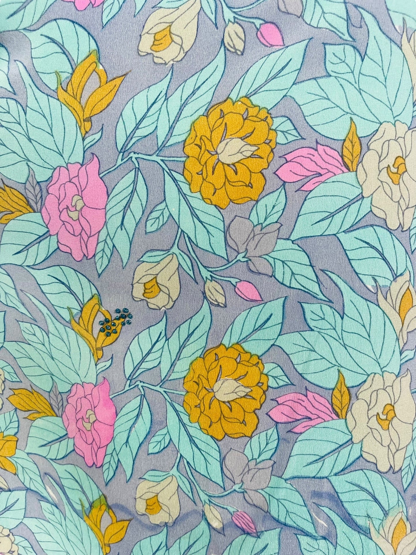 PRC6708 Avatar Pure Silk Side Slit Top