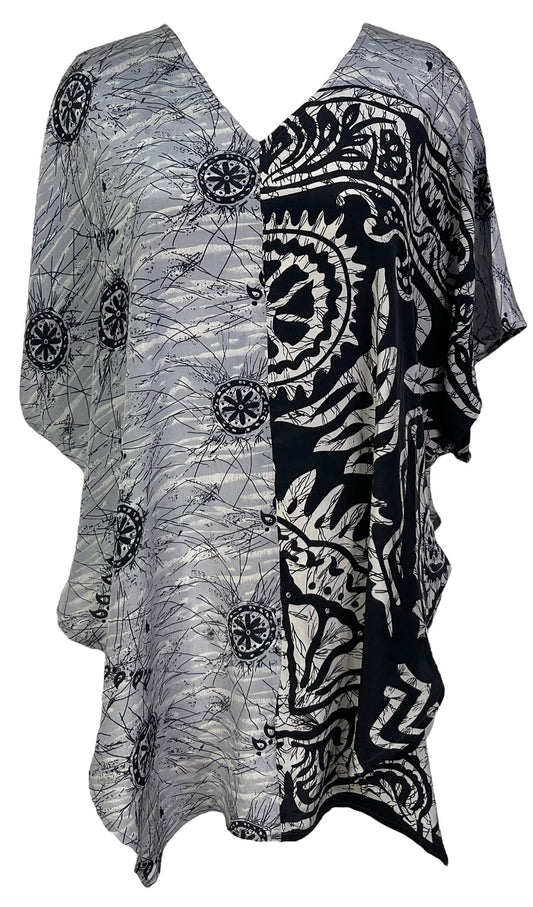 PRC7002 Avatar Pure Silk Waterfall Top