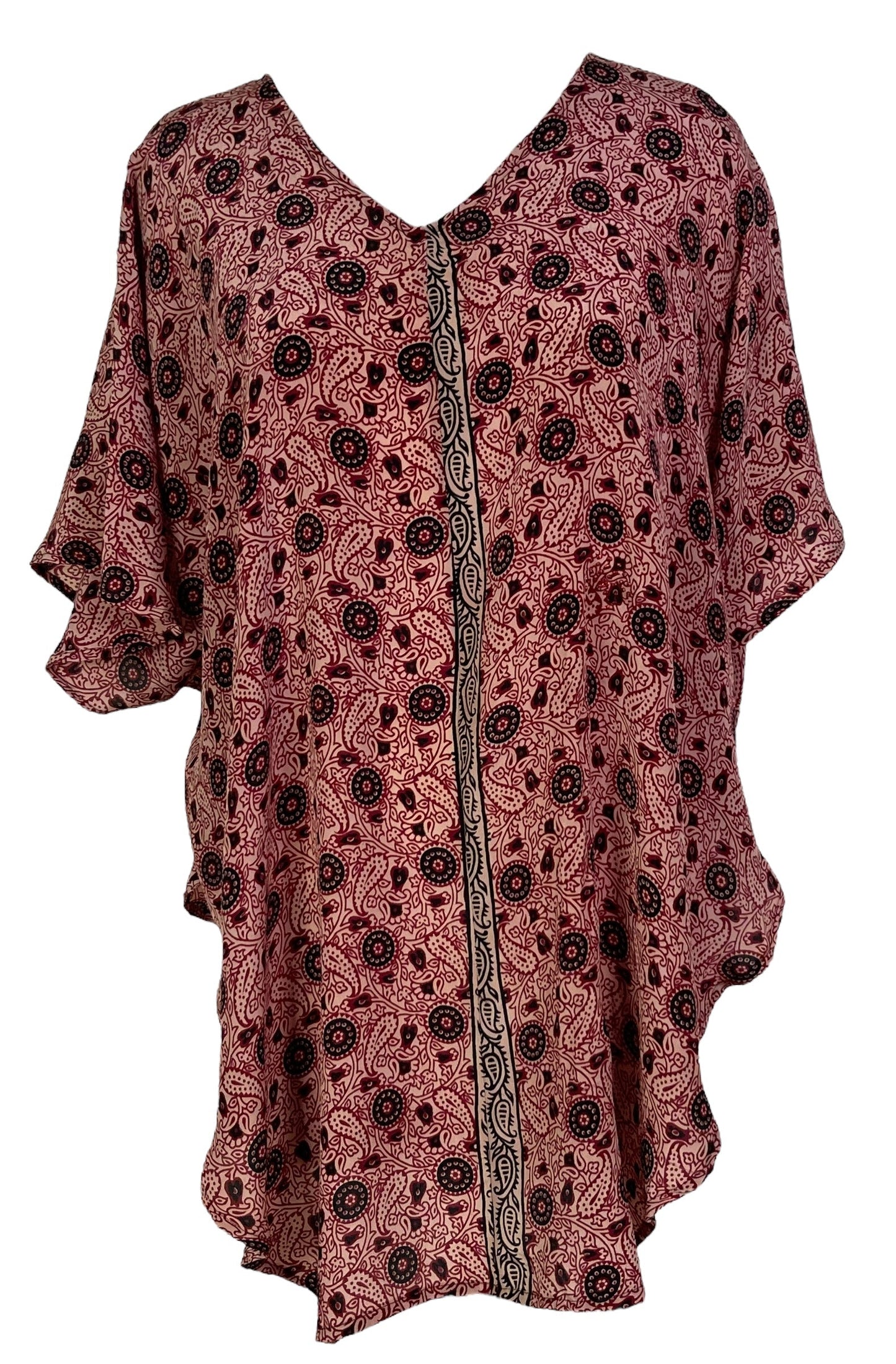 PRC6975 Avatar Pure Silk Waterfall Top